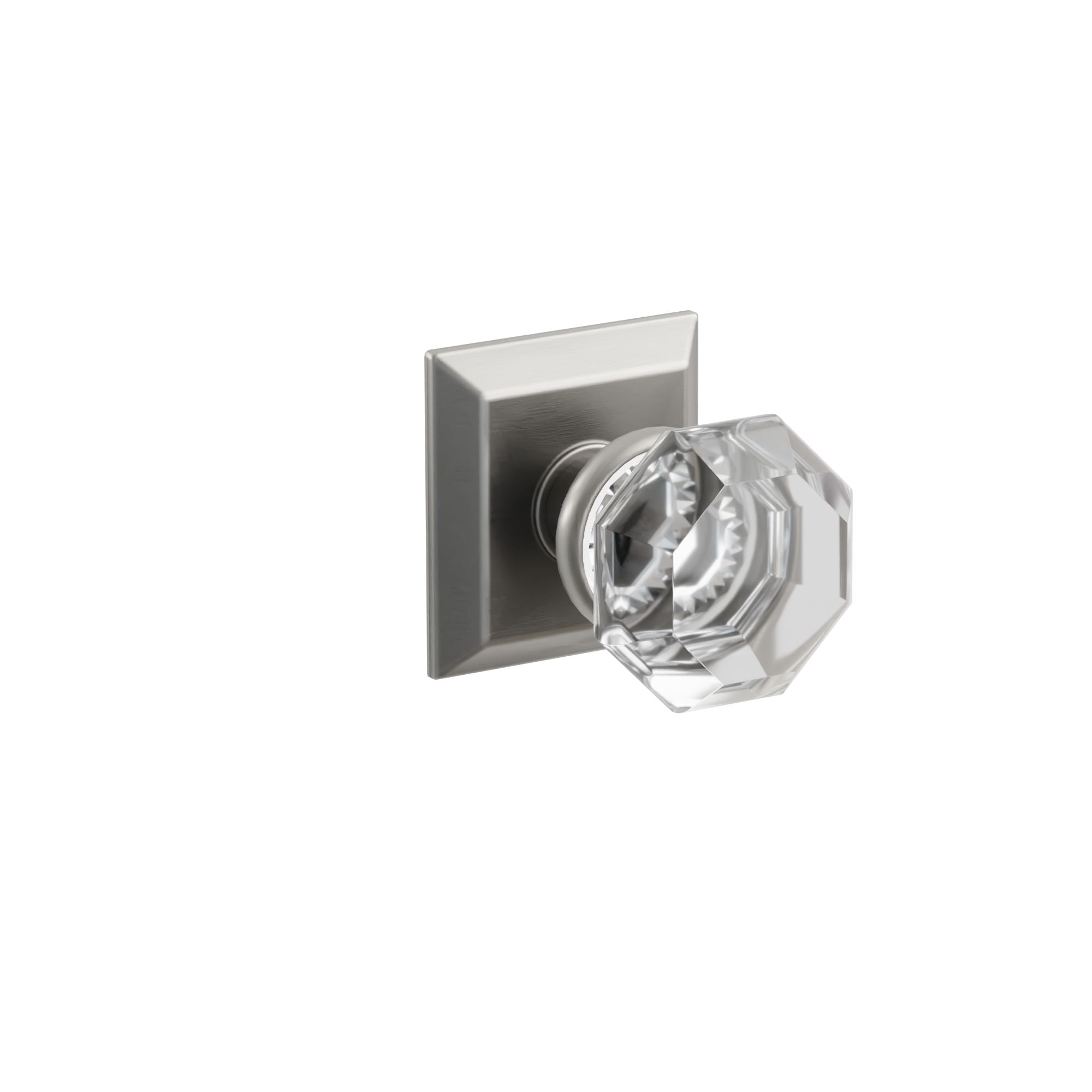 Emtek Concealed Fastener Old Town Knob Set With Quincy Rosette