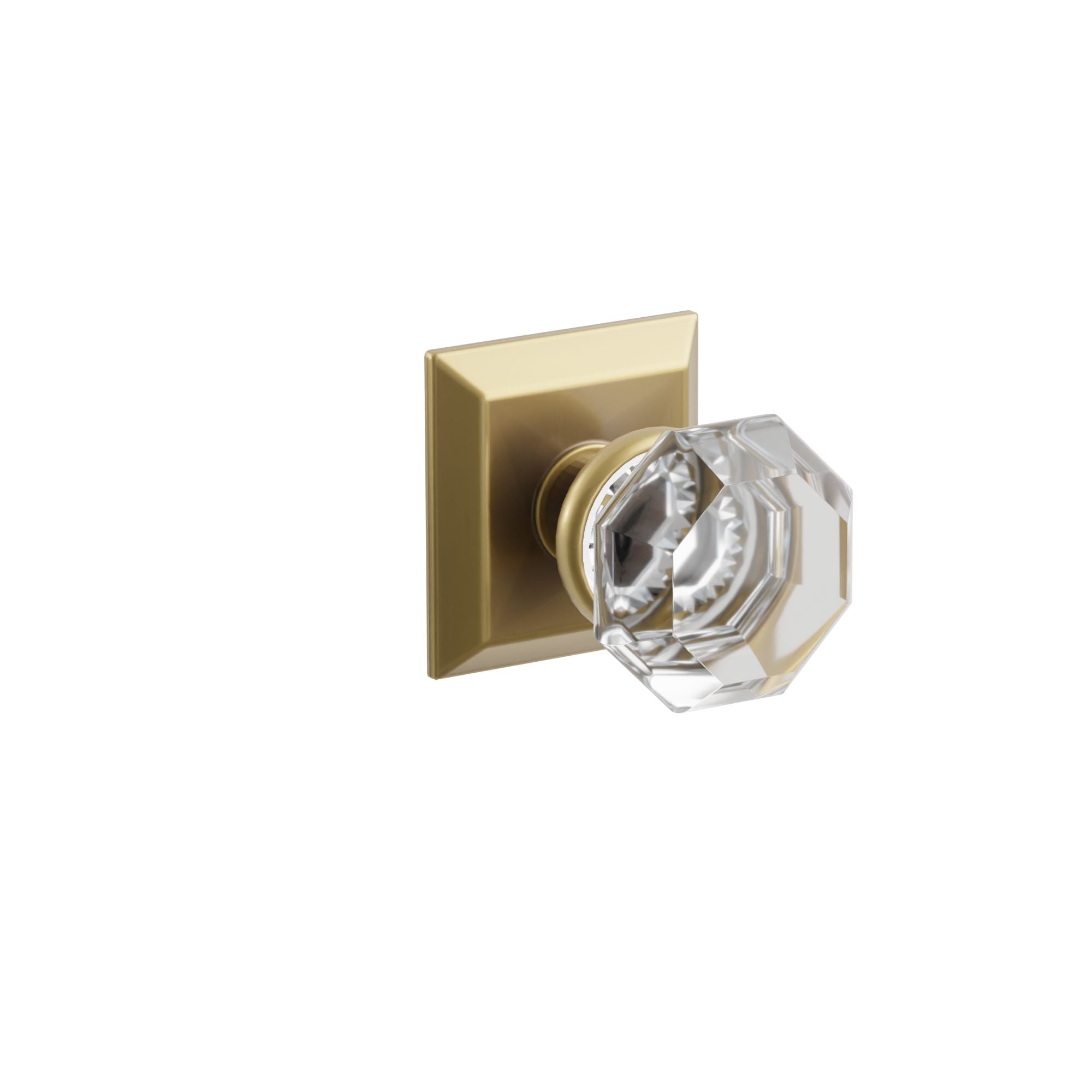 Emtek Concealed Fastener Old Town Knob Set With Quincy Rosette