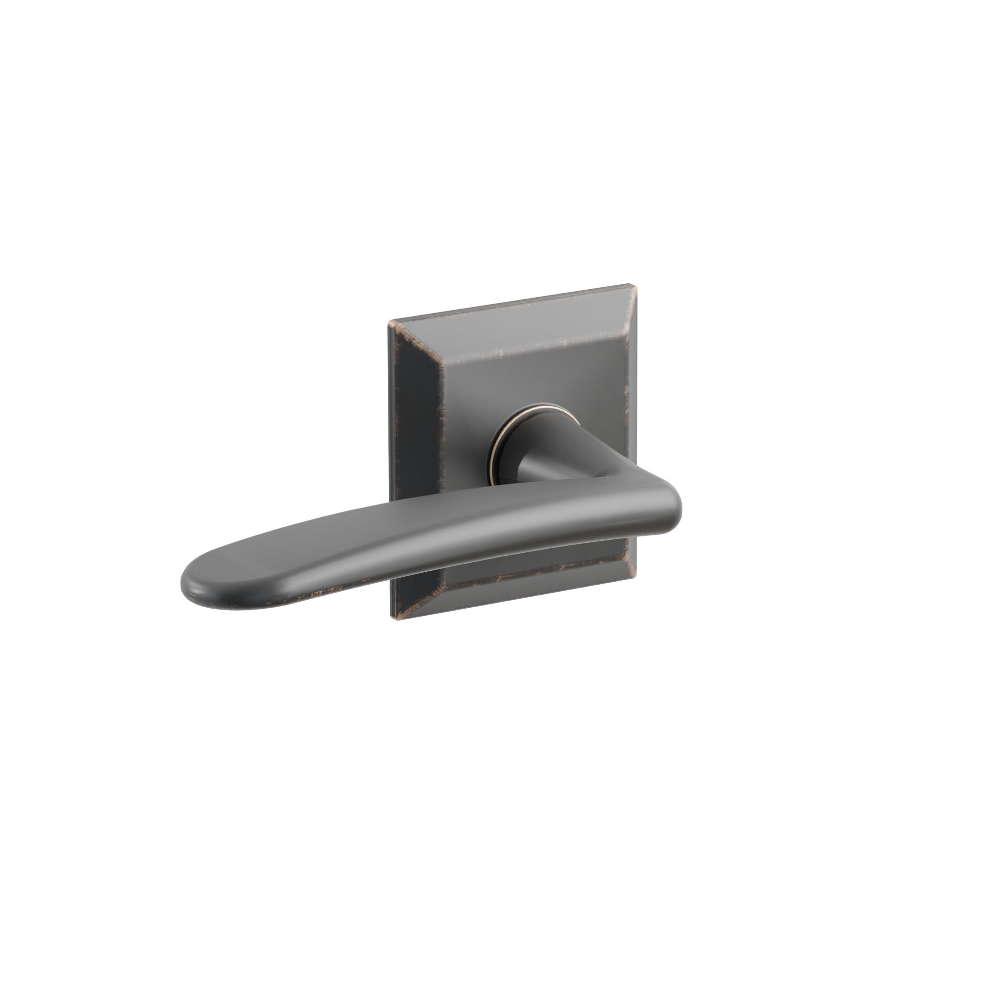 Emtek Concealed Fastener Poseidon Lever Set With Quincy Rosette
