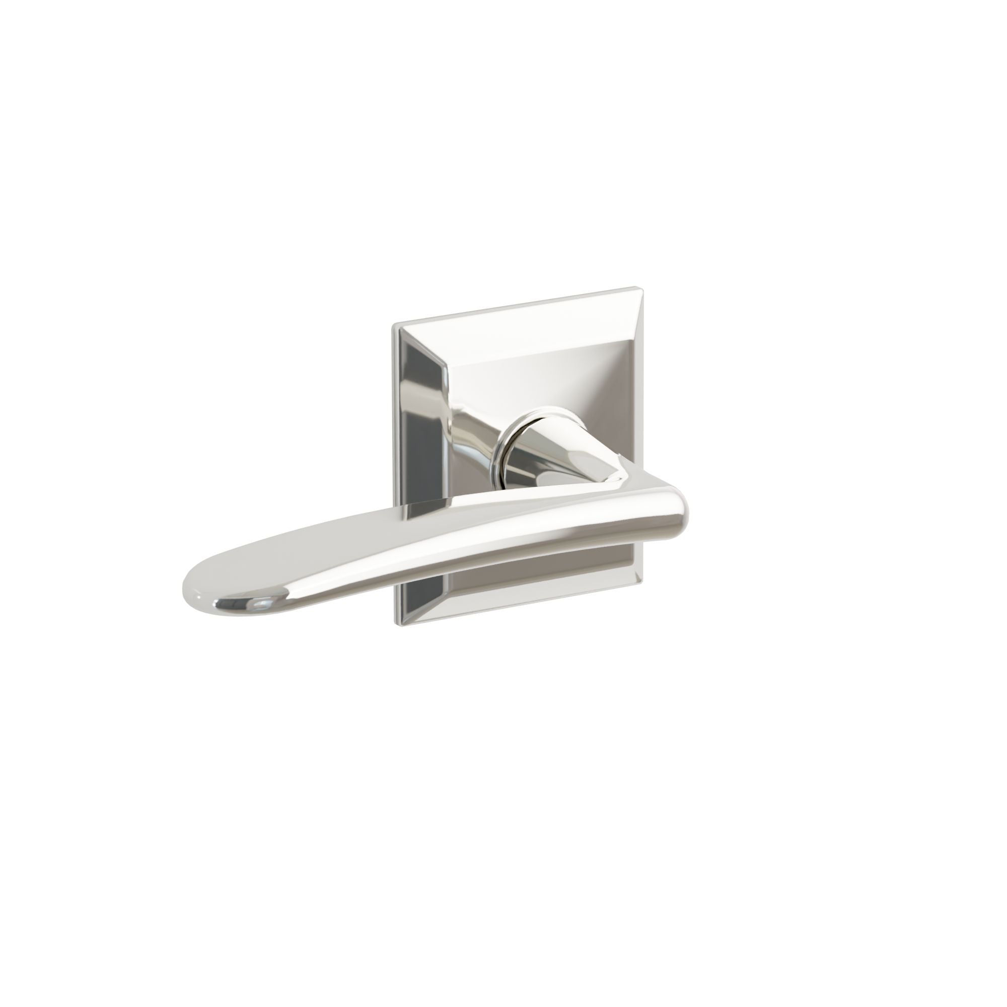 Emtek Concealed Fastener Poseidon Lever Set With Quincy Rosette