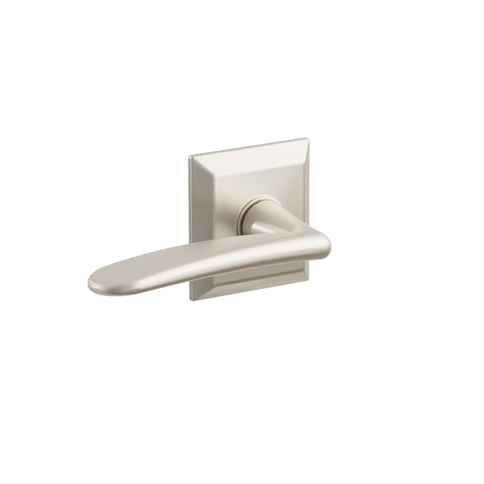Emtek Concealed Fastener Poseidon Lever Set With Quincy Rosette