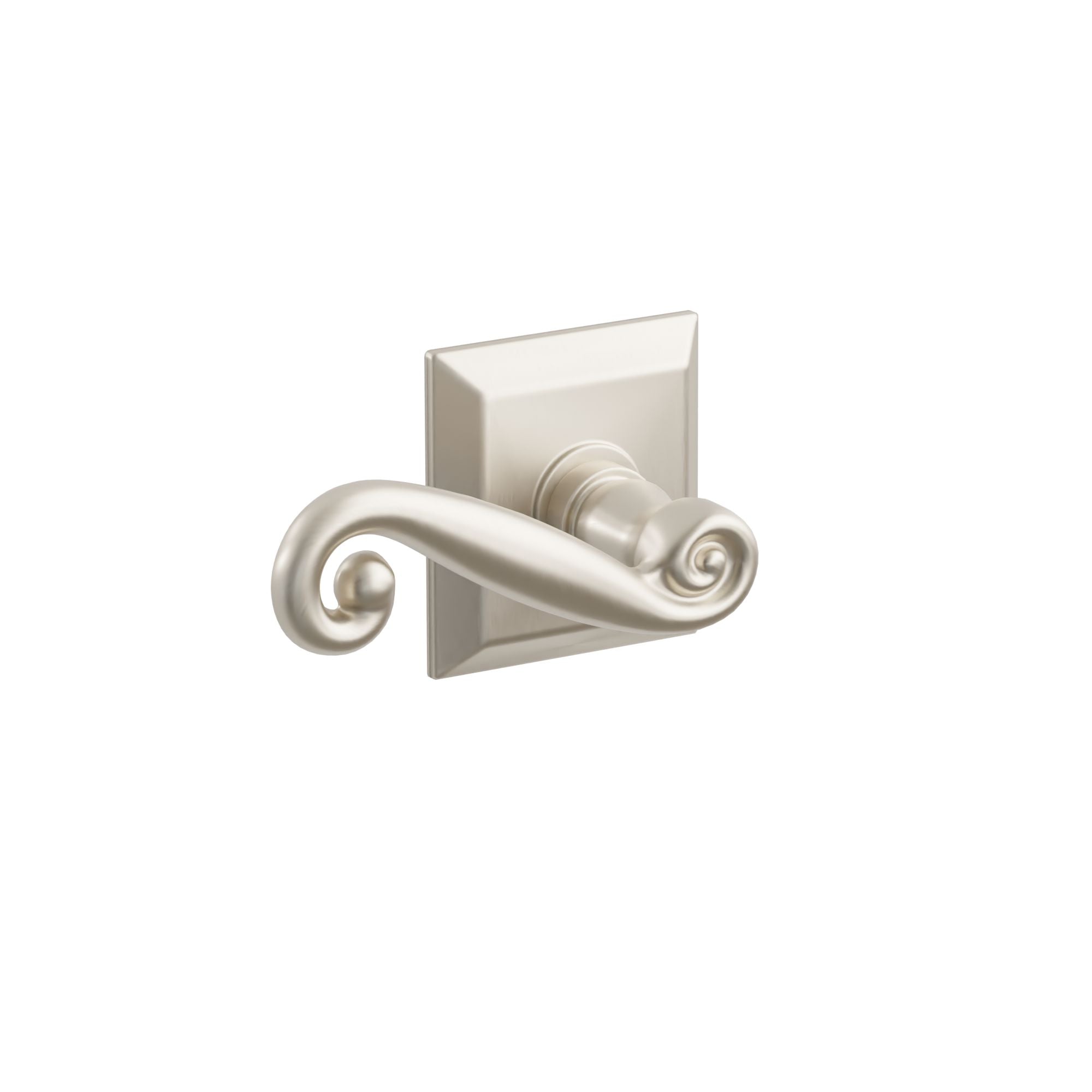 Emtek Concealed Fastener Rustic Lever Set with Quincy Rosette