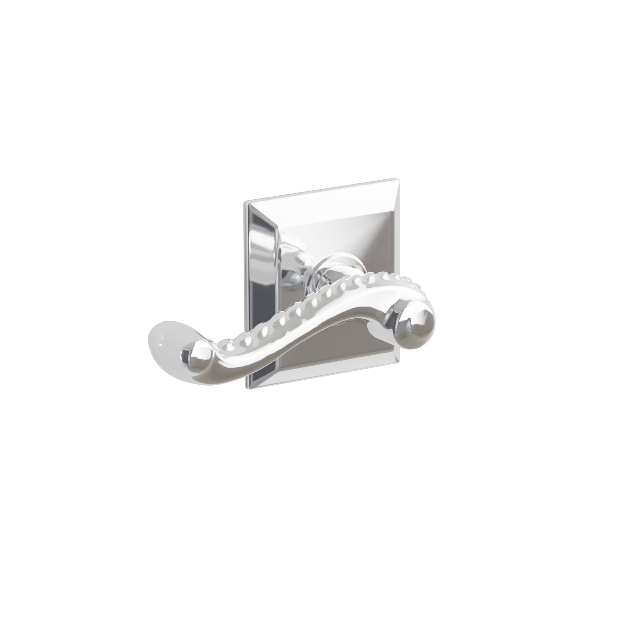 Emtek Ribbon & Reed Lever Set with Quincy Rosette