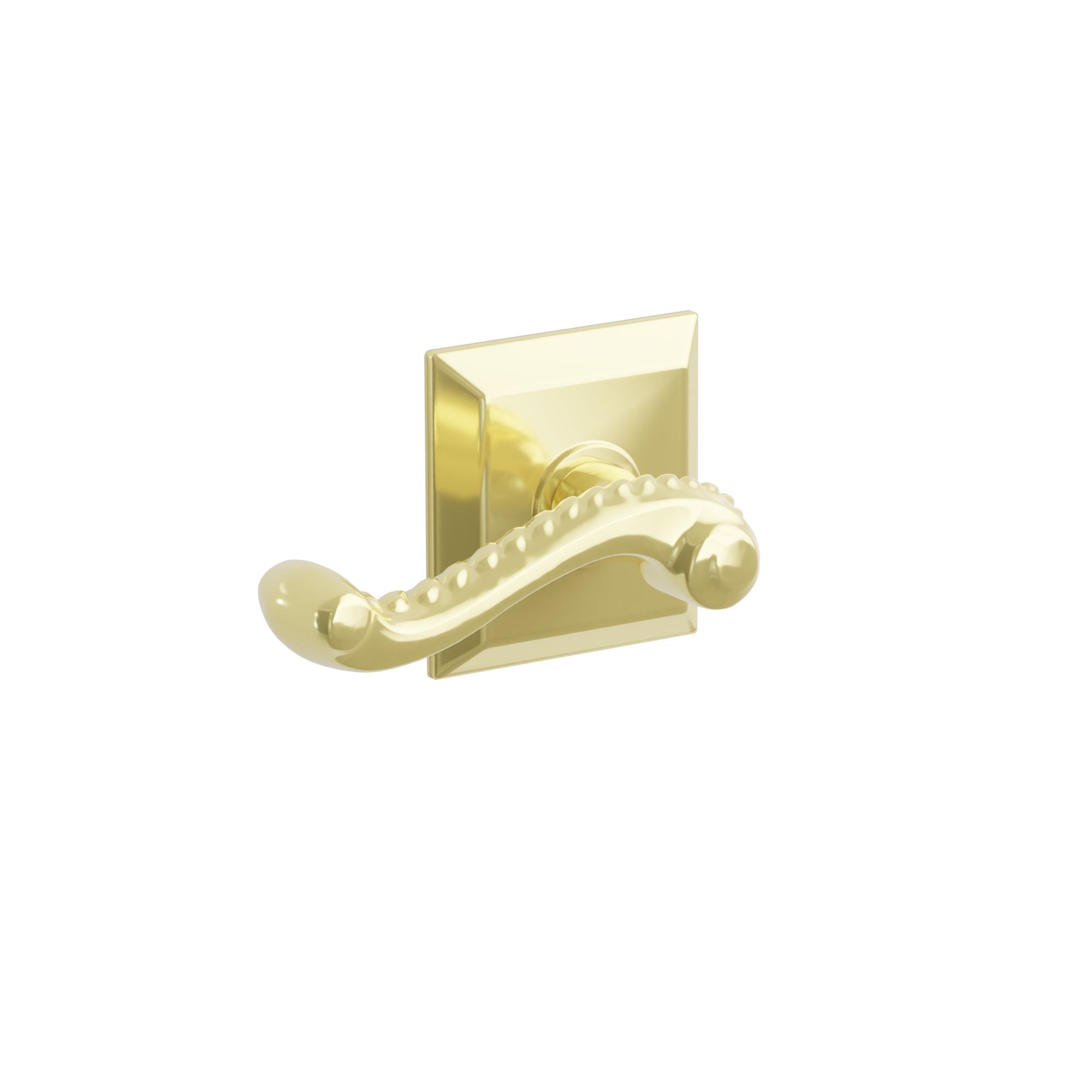 Emtek Ribbon & Reed Lever Set with Quincy Rosette