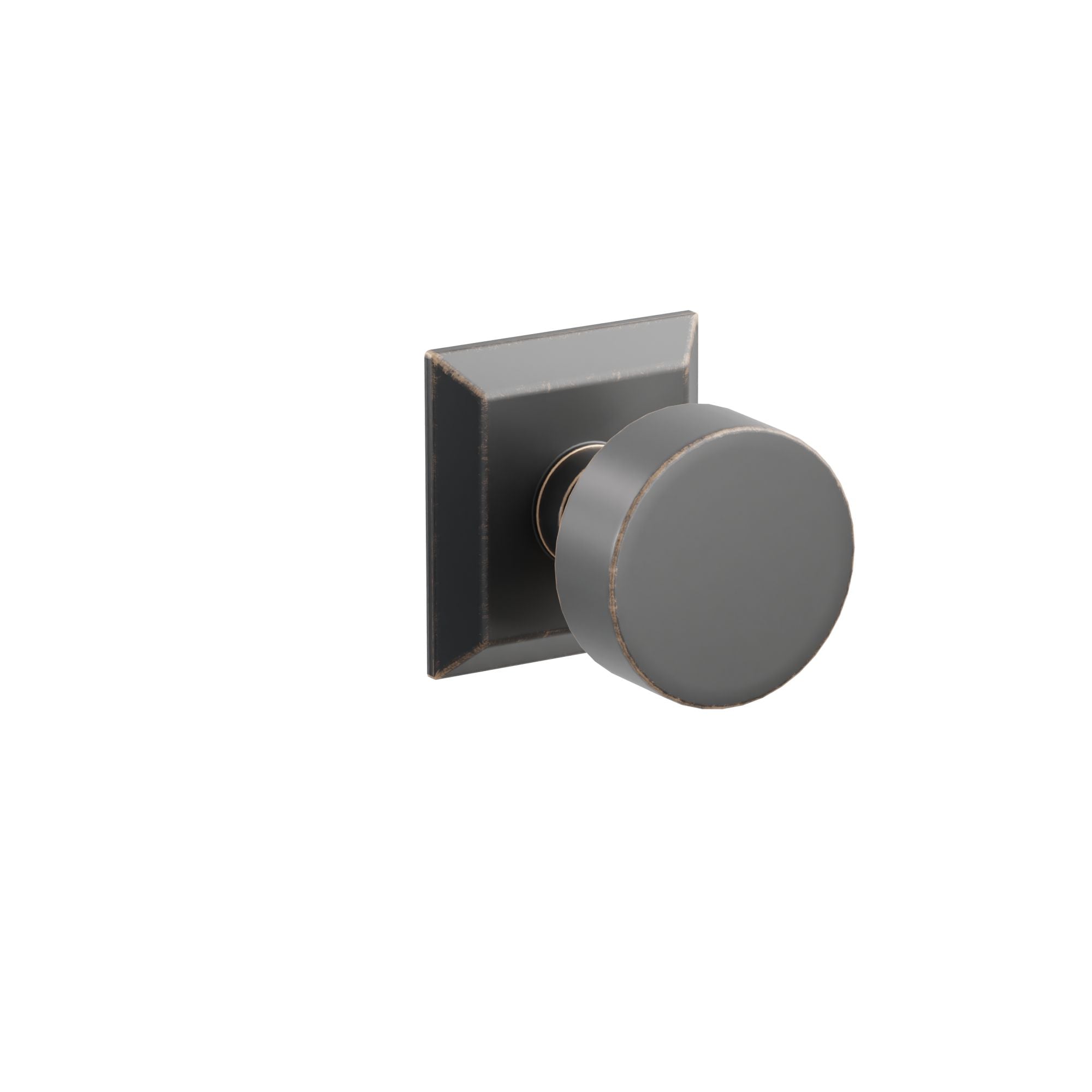 Emtek Round Knob Set with Quincy Rosette