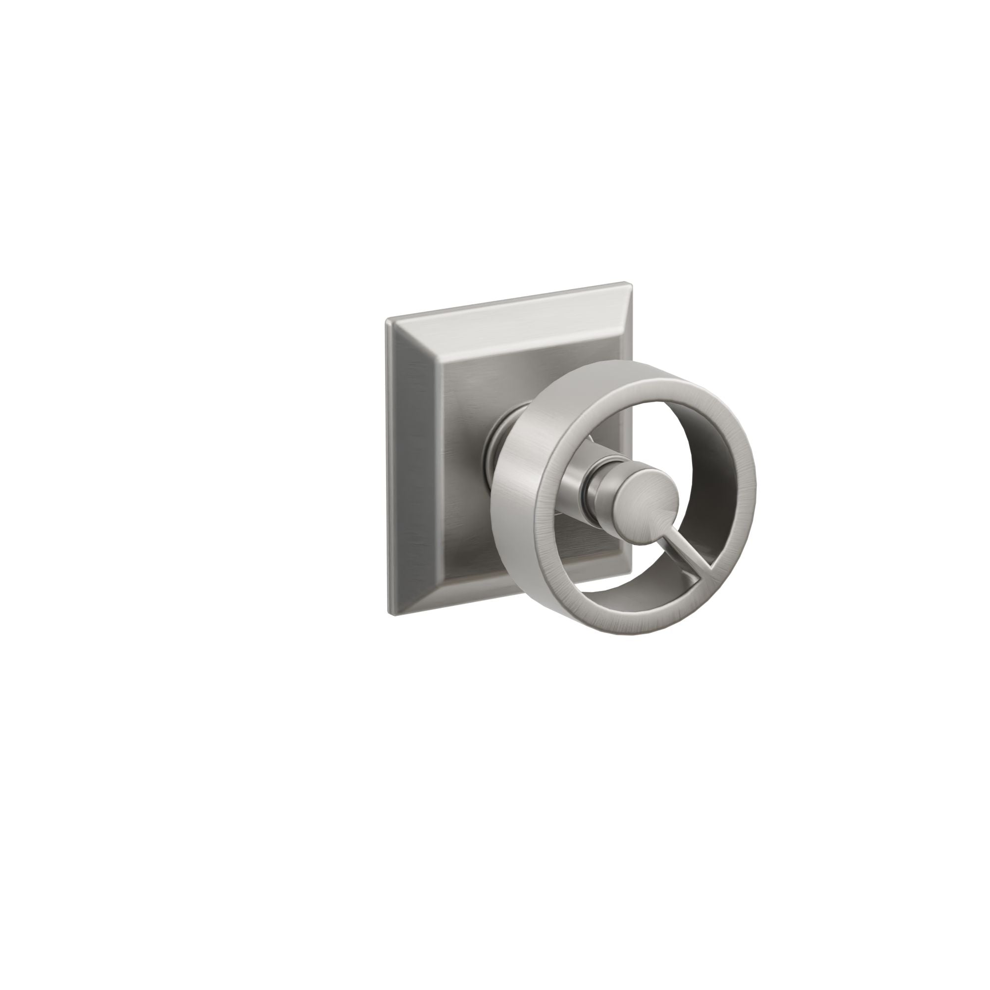 Emtek Concealed Fastener Spoke Knob Set With Quincy Rosette