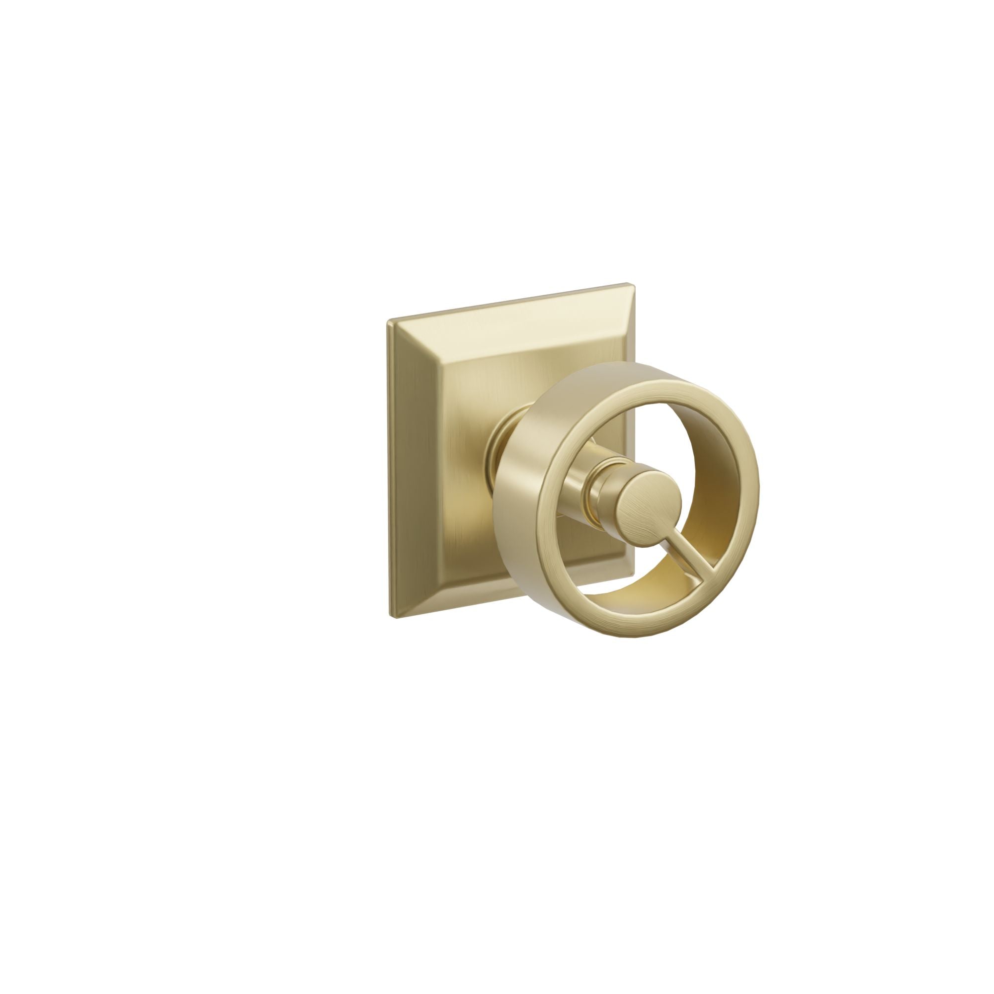 Emtek Spoke Knob Set with Quincy Rosette