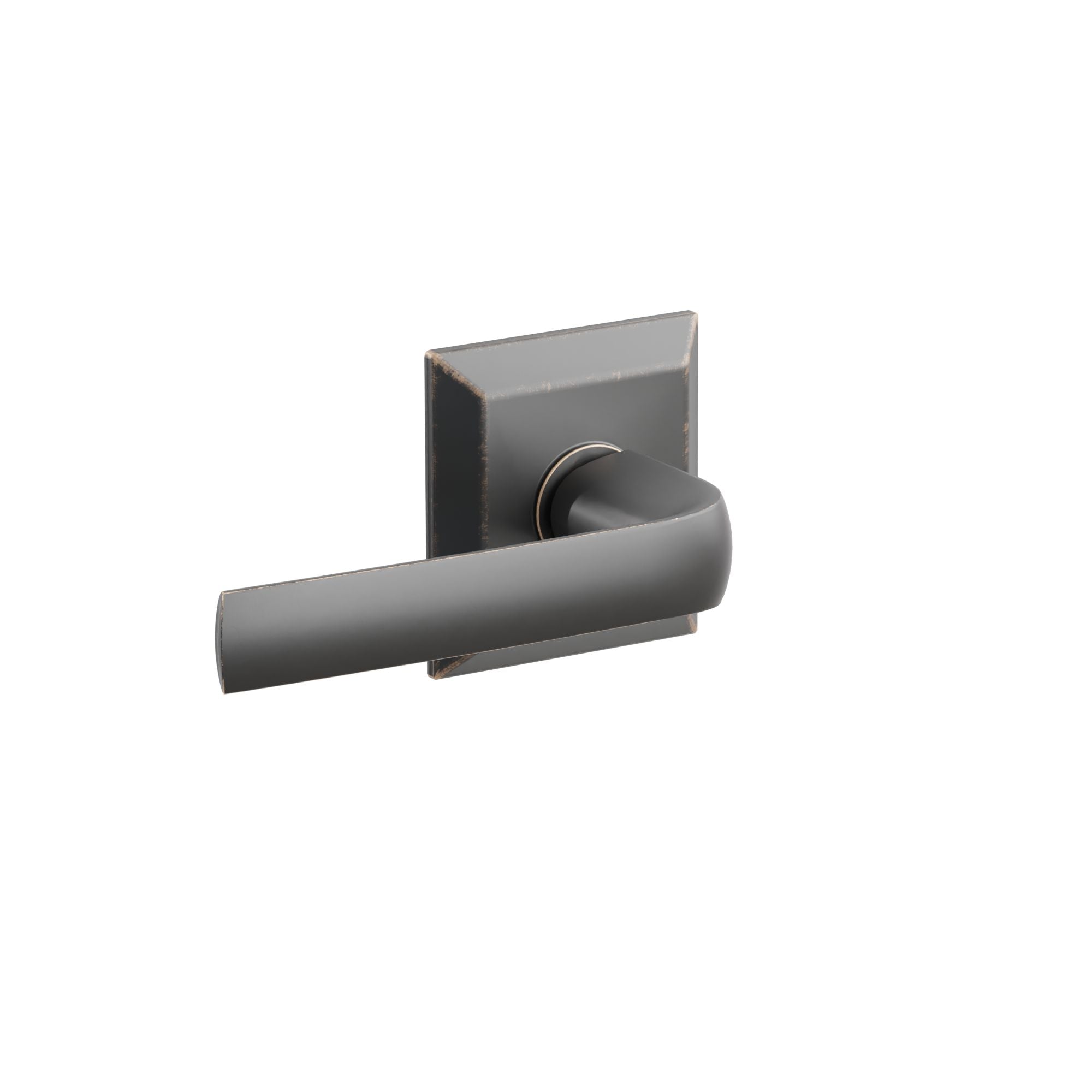 Emtek Concealed Fastener Spencer Lever Set With Quincy Rosette