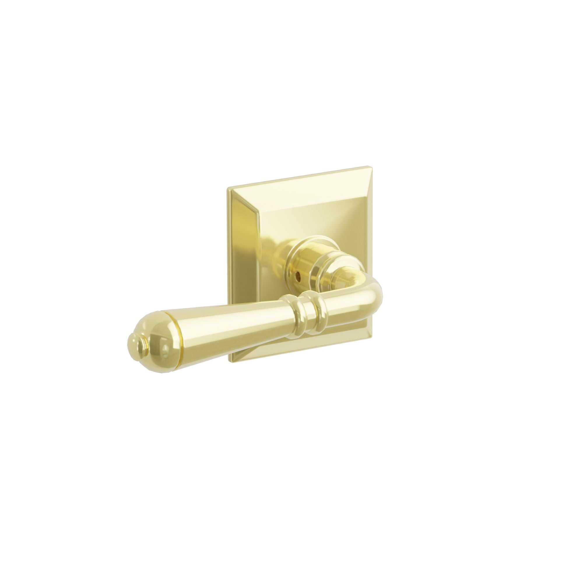 Emtek Triton Lever Set with Quincy Rosette