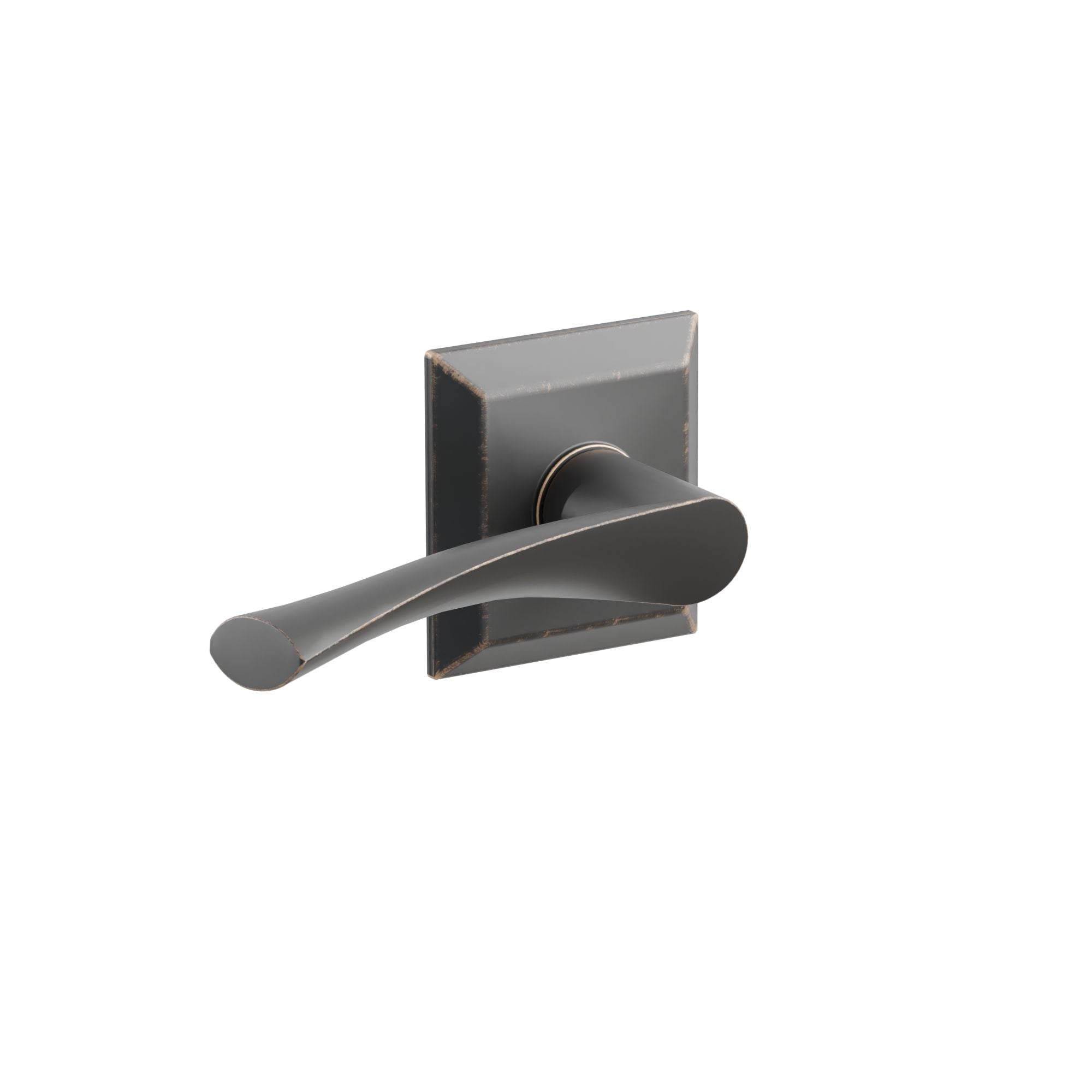 Emtek Concealed Fastener Triton Lever Set With Quincy Rosette