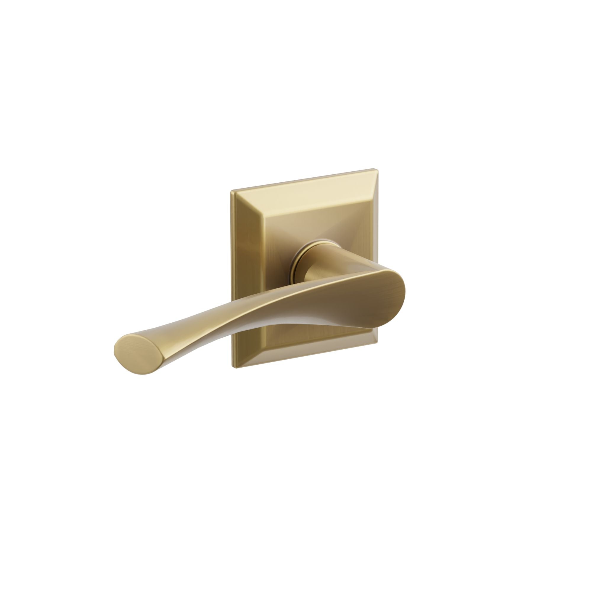 Emtek Concealed Fastener Triton Lever Set With Quincy Rosette