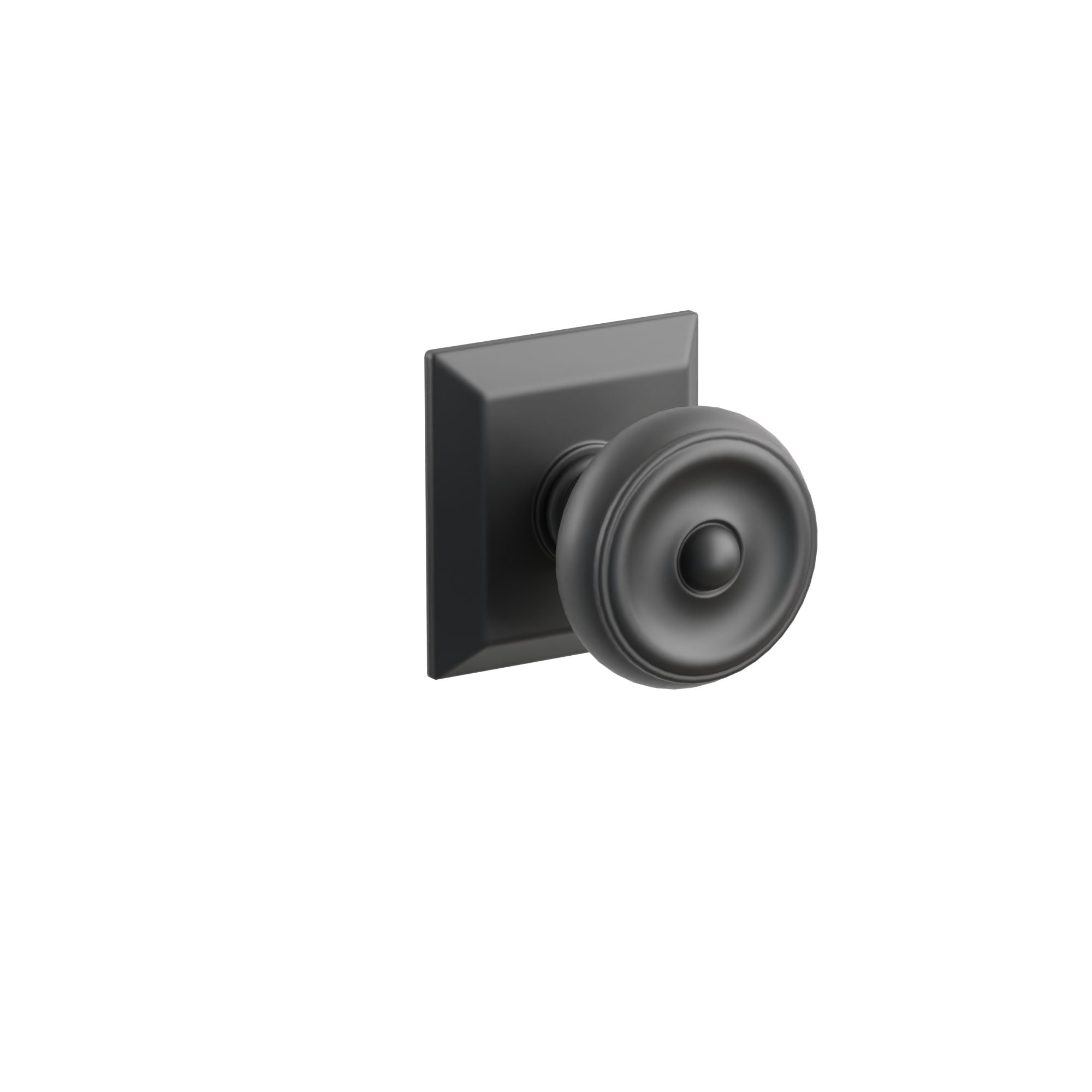 Emtek Concealed Fastener Waverly Knob Set With Quincy Rosette