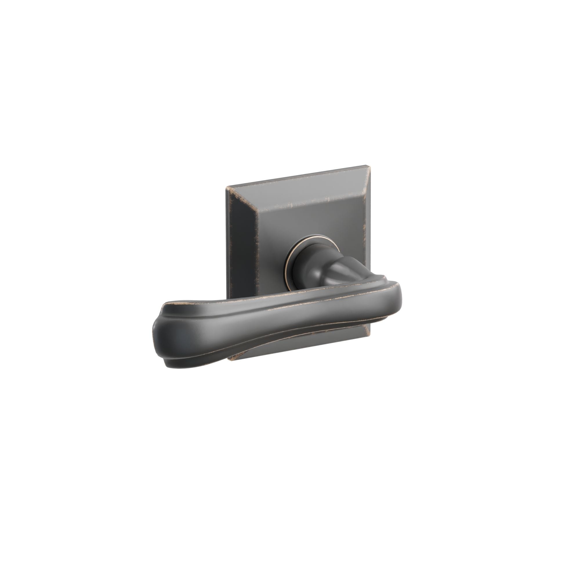 Emtek Wembley Lever Set with Quincy Rosette