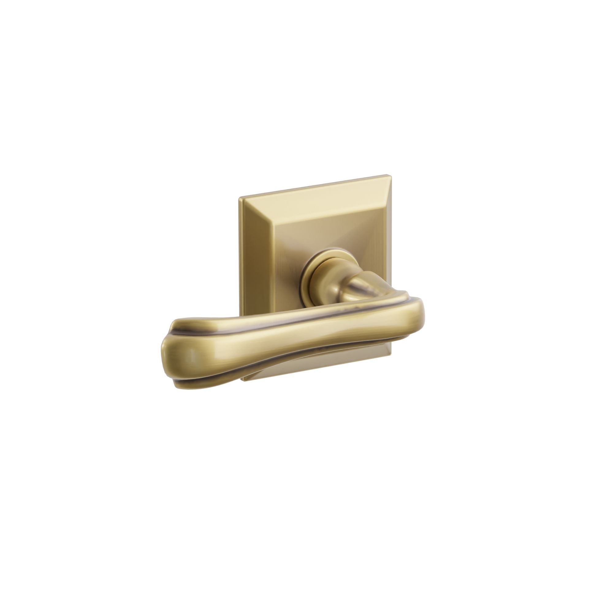 Emtek Concealed Fastener Wembley Lever Set with Quincy Rosette