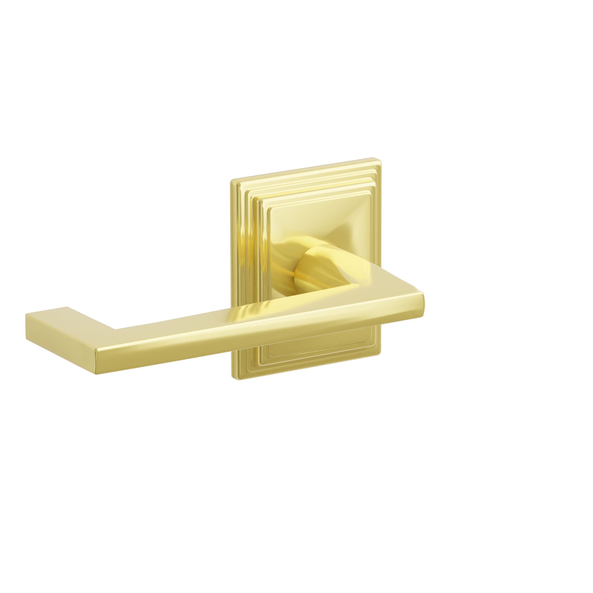 Emtek Concealed Fastener Argos Lever Set With Wilshire Rosette