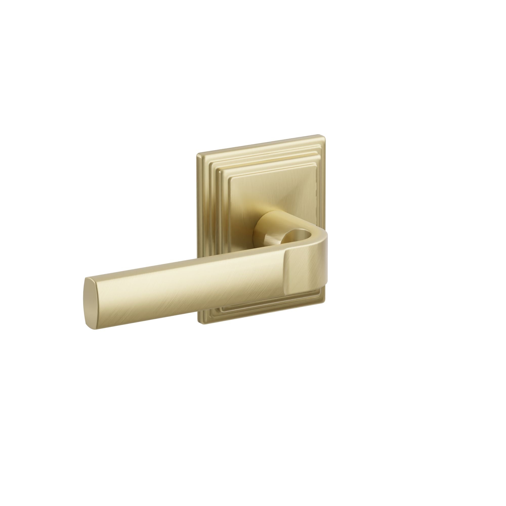 Emtek Aston Lever Set with Wilshire Rosette