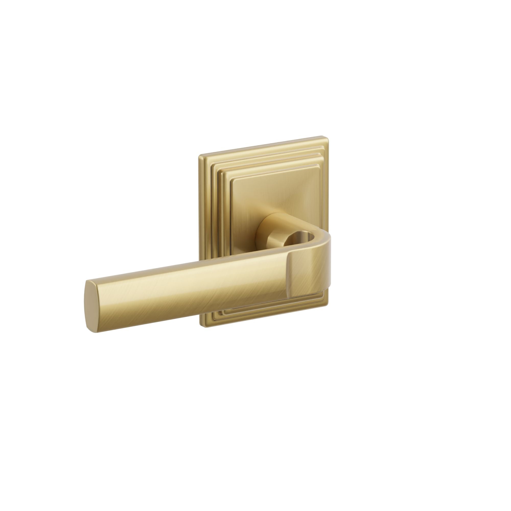 Emtek Aston Lever Set with Wilshire Rosette