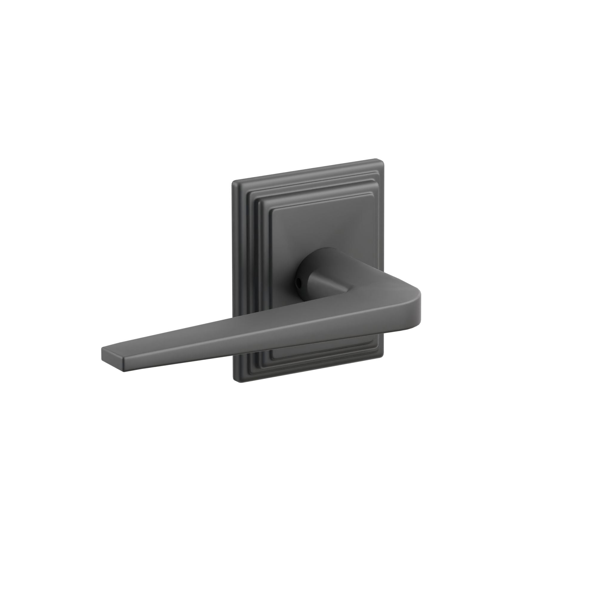Emtek Concealed Fastener Athena Lever Set With Wilshire Rosette