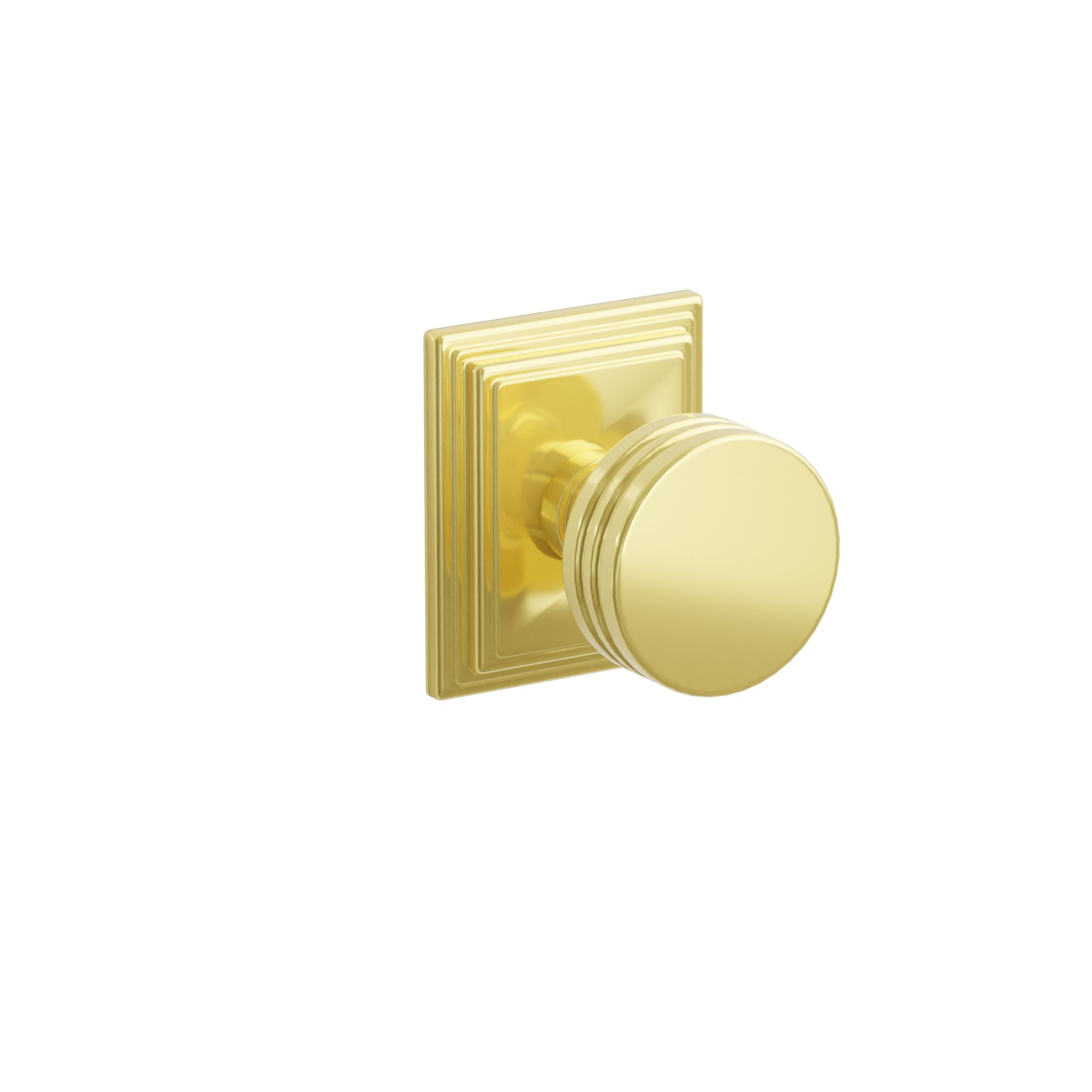 Emtek Bern Knob Set with Wilshire Rosette