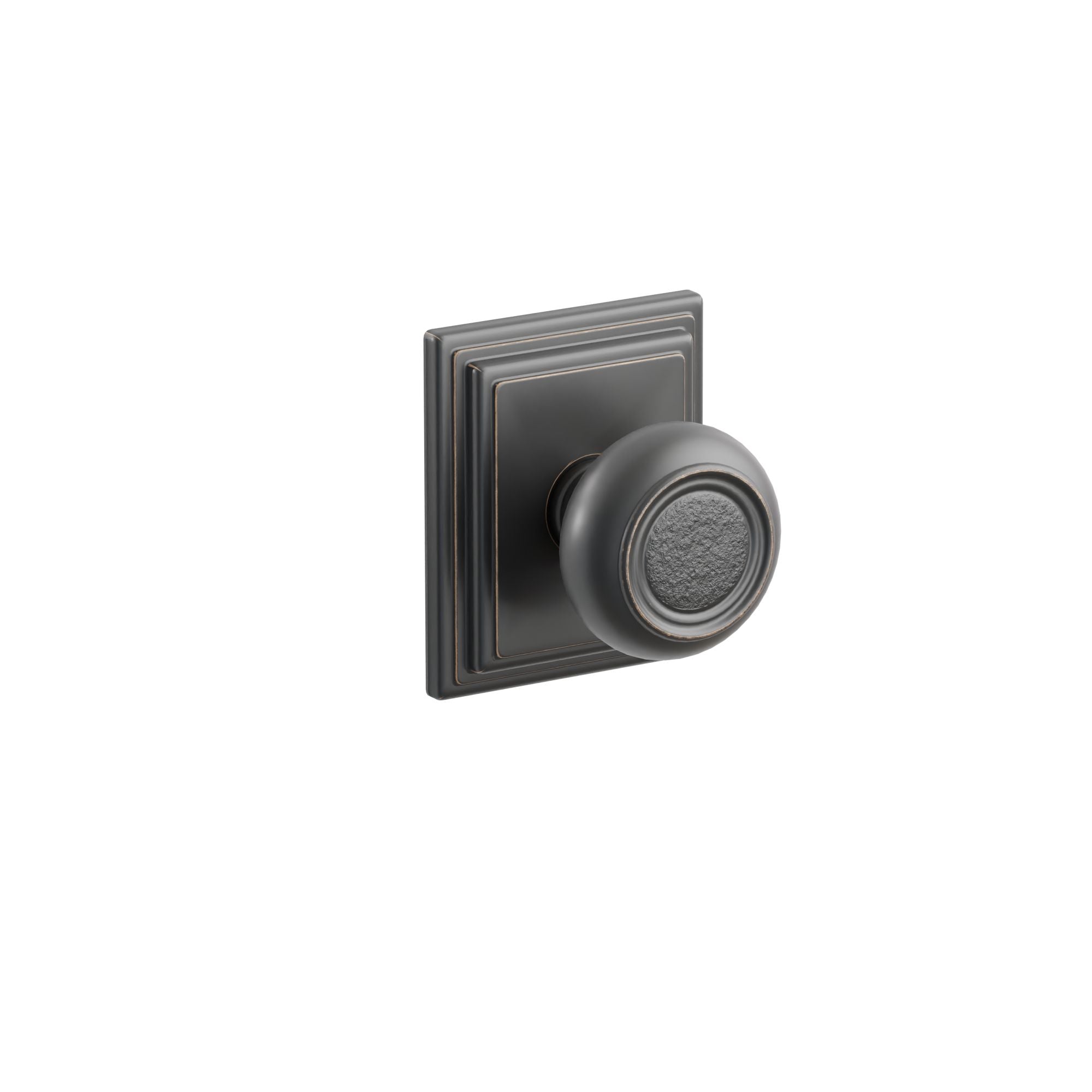 Emtek Concealed Fastener Belmont Knob Set With Wilshire Rosette