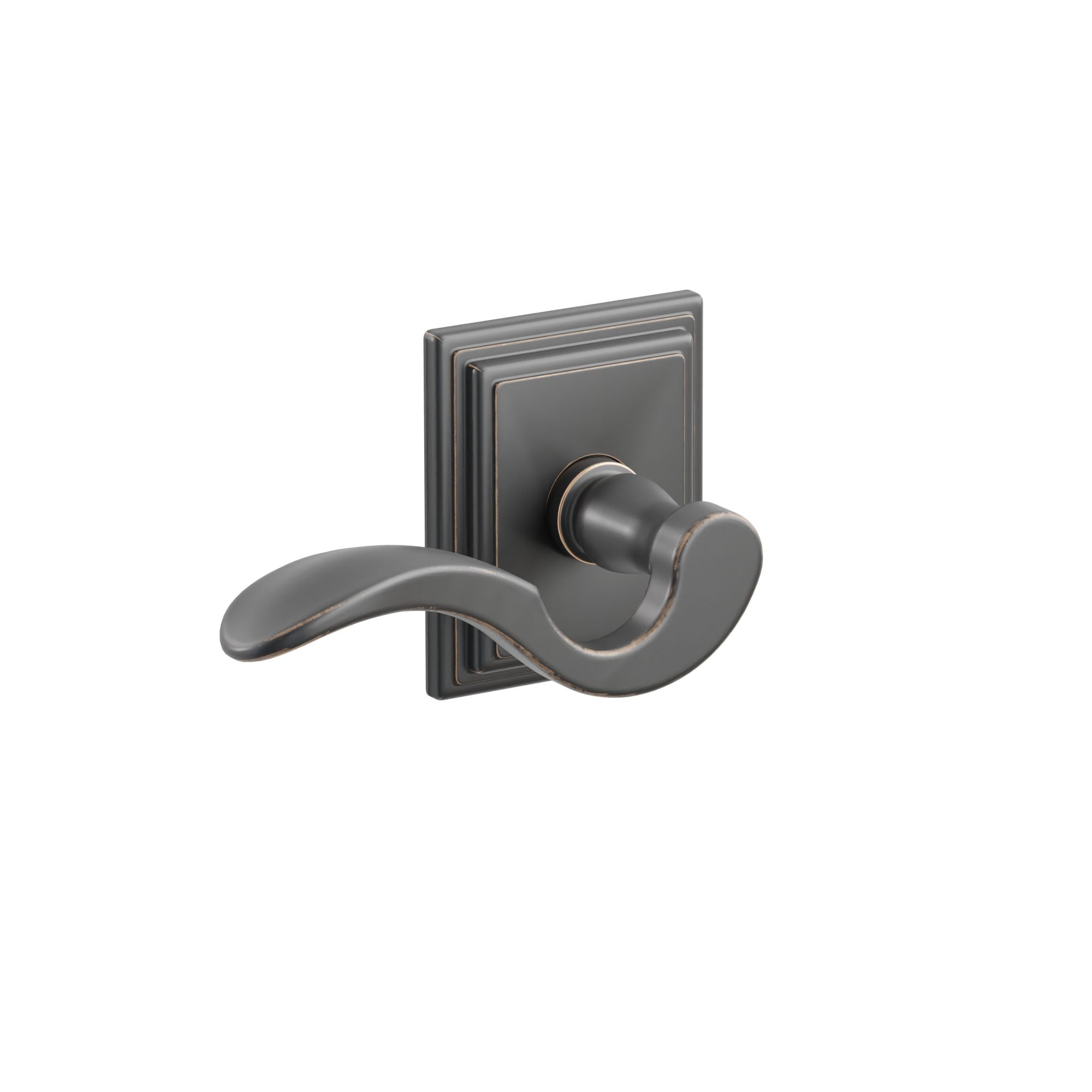Emtek Concealed Fastener Cortina Lever Set With Wilshire Rosette