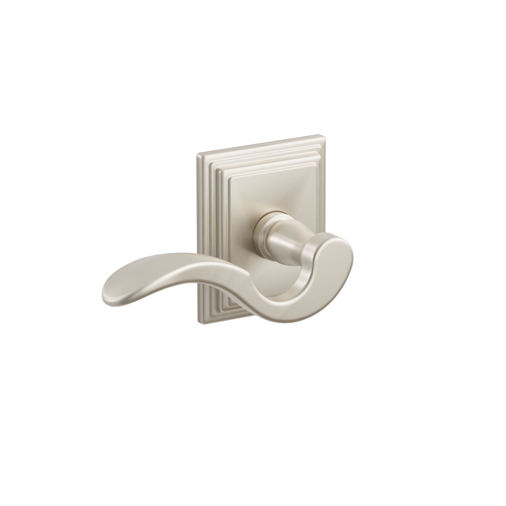 Emtek Concealed Fastener Cortina Lever Set With Wilshire Rosette