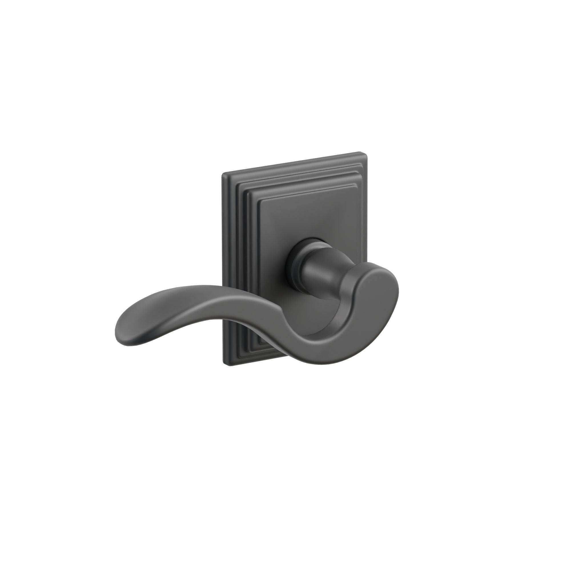Emtek Concealed Fastener Cortina Lever Set With Wilshire Rosette