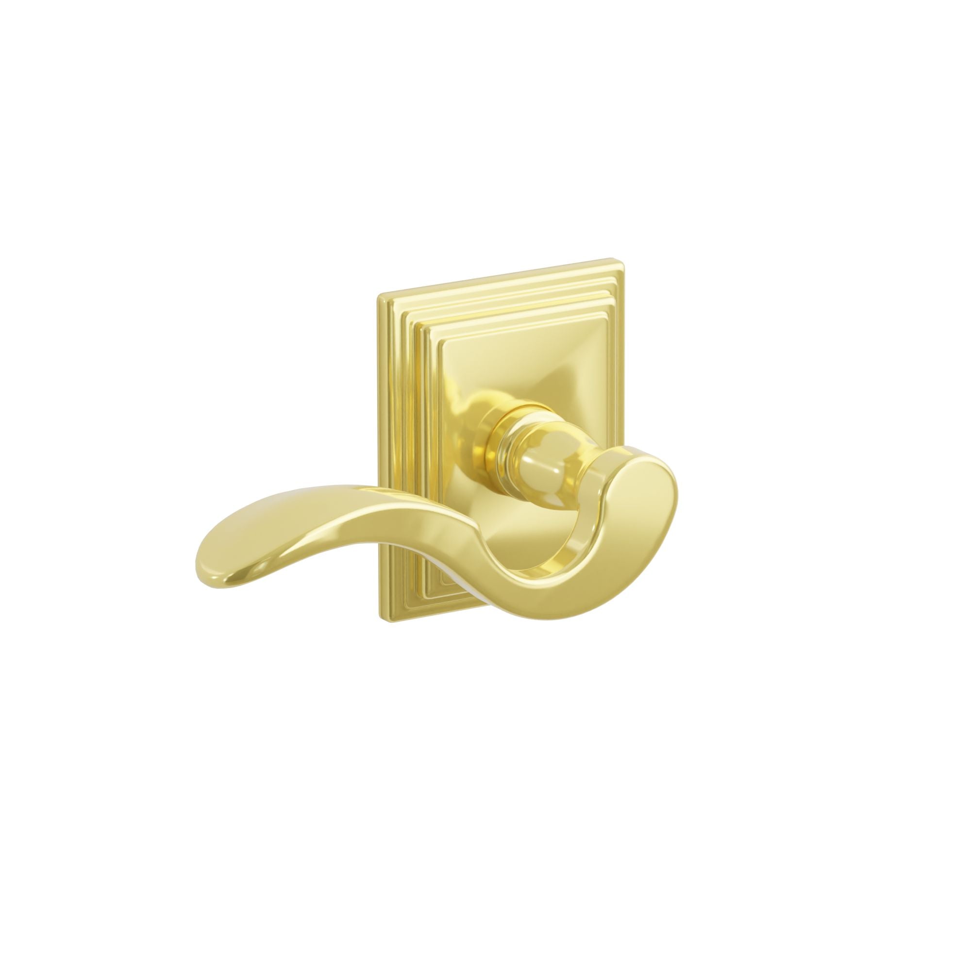 Emtek Breslin Lever Set with Wilshire Rosette