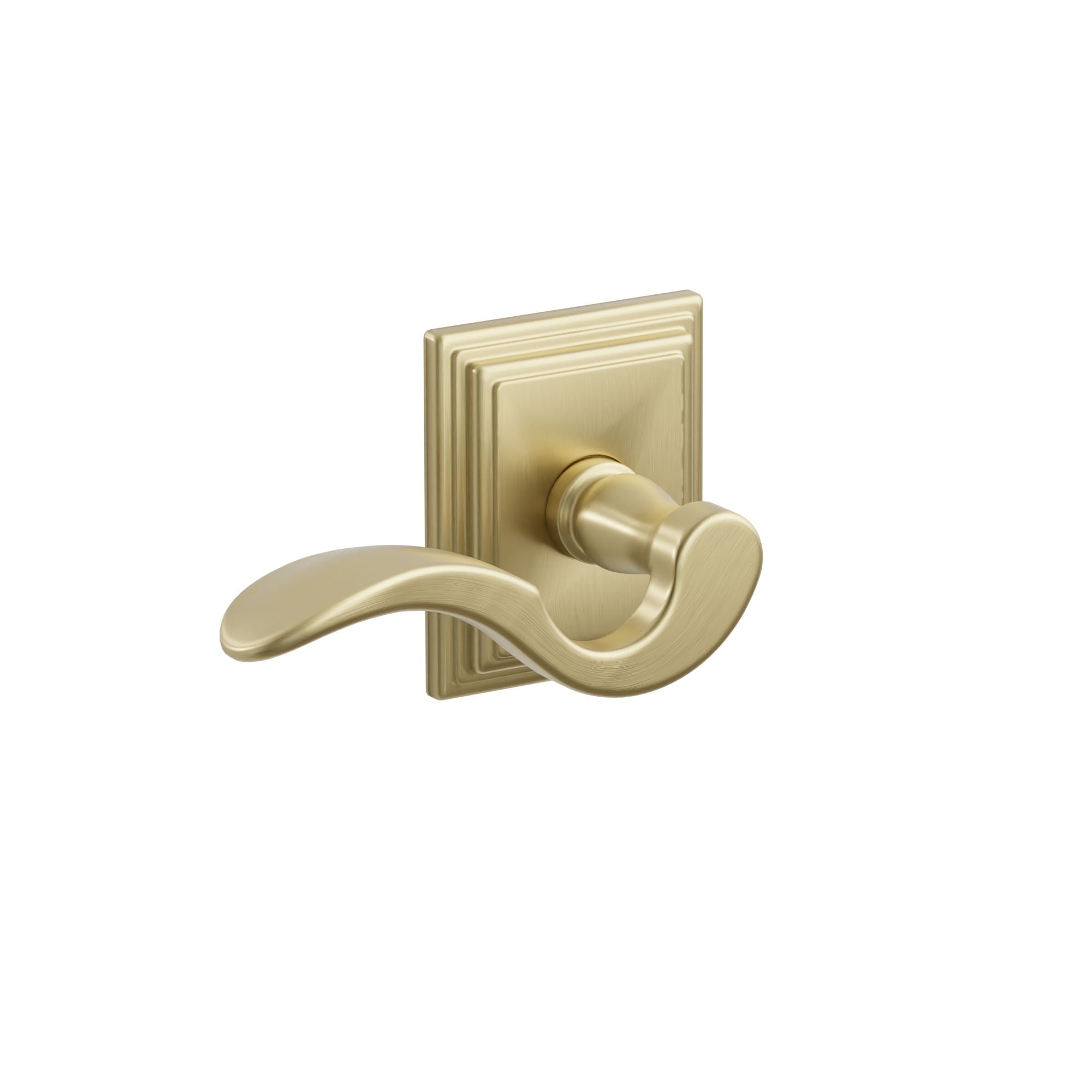 Emtek Concealed Fastener Cortina Lever Set With Wilshire Rosette