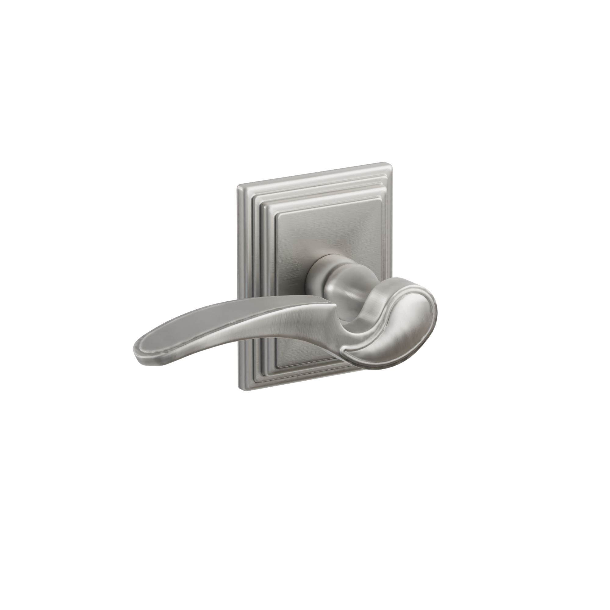 Emtek Concealed Fastener Coventry Lever Set With Wilshire Rosette