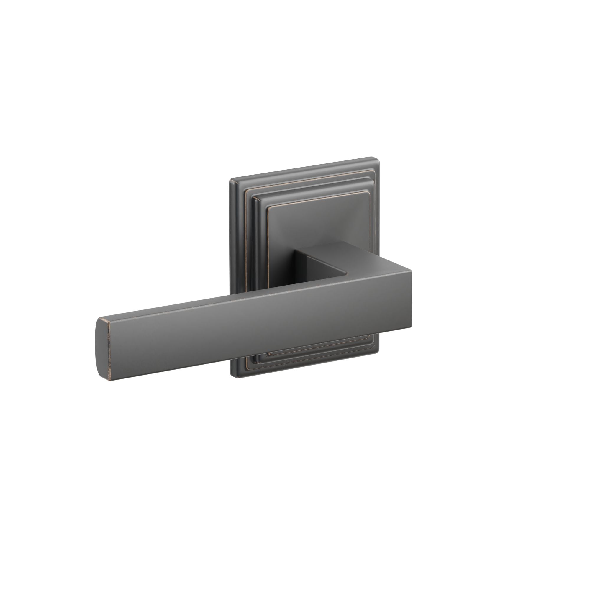 Emtek Concealed Fastener Dumont Lever Set With Wilshire Rosette