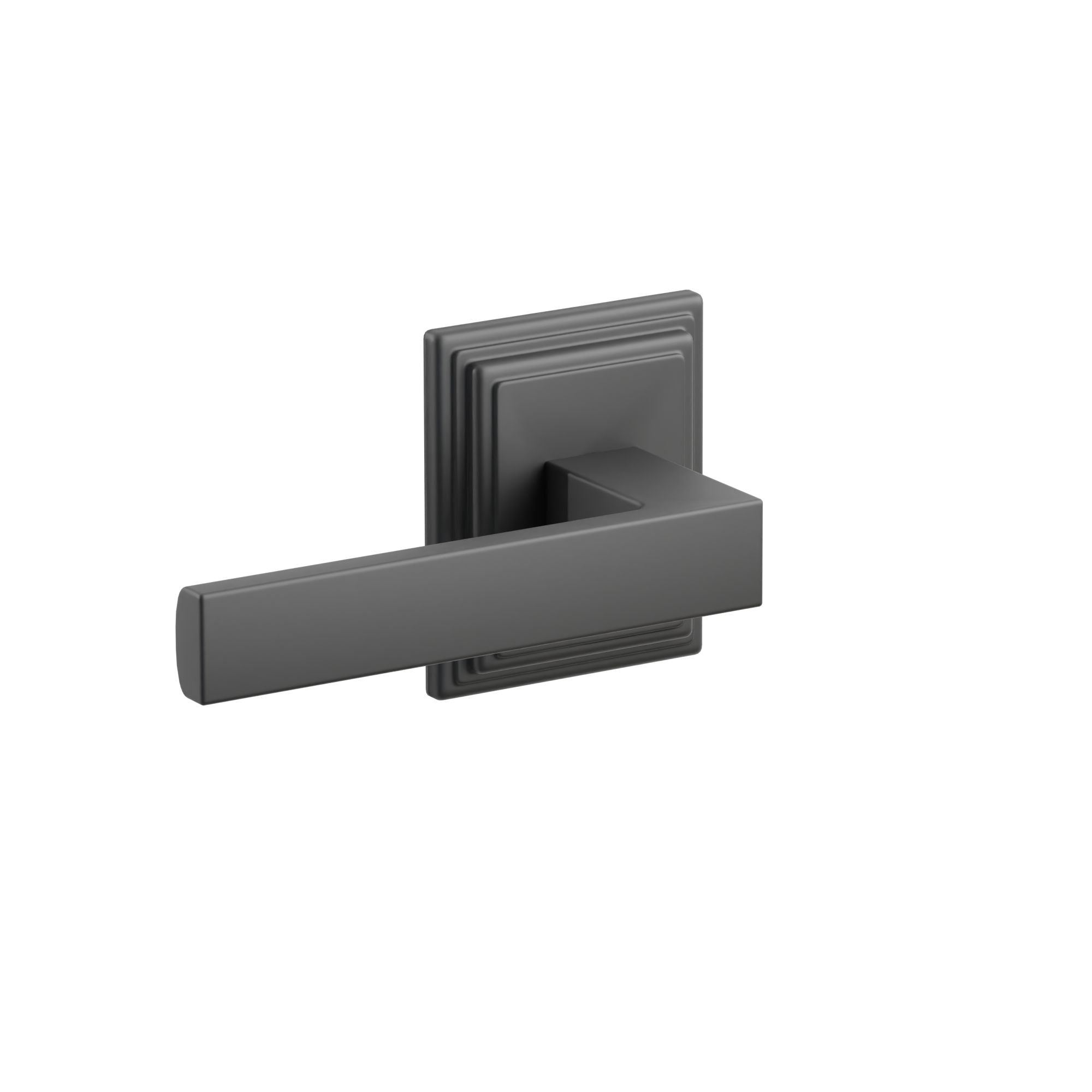 Emtek Concealed Fastener Dumont Lever Set With Wilshire Rosette