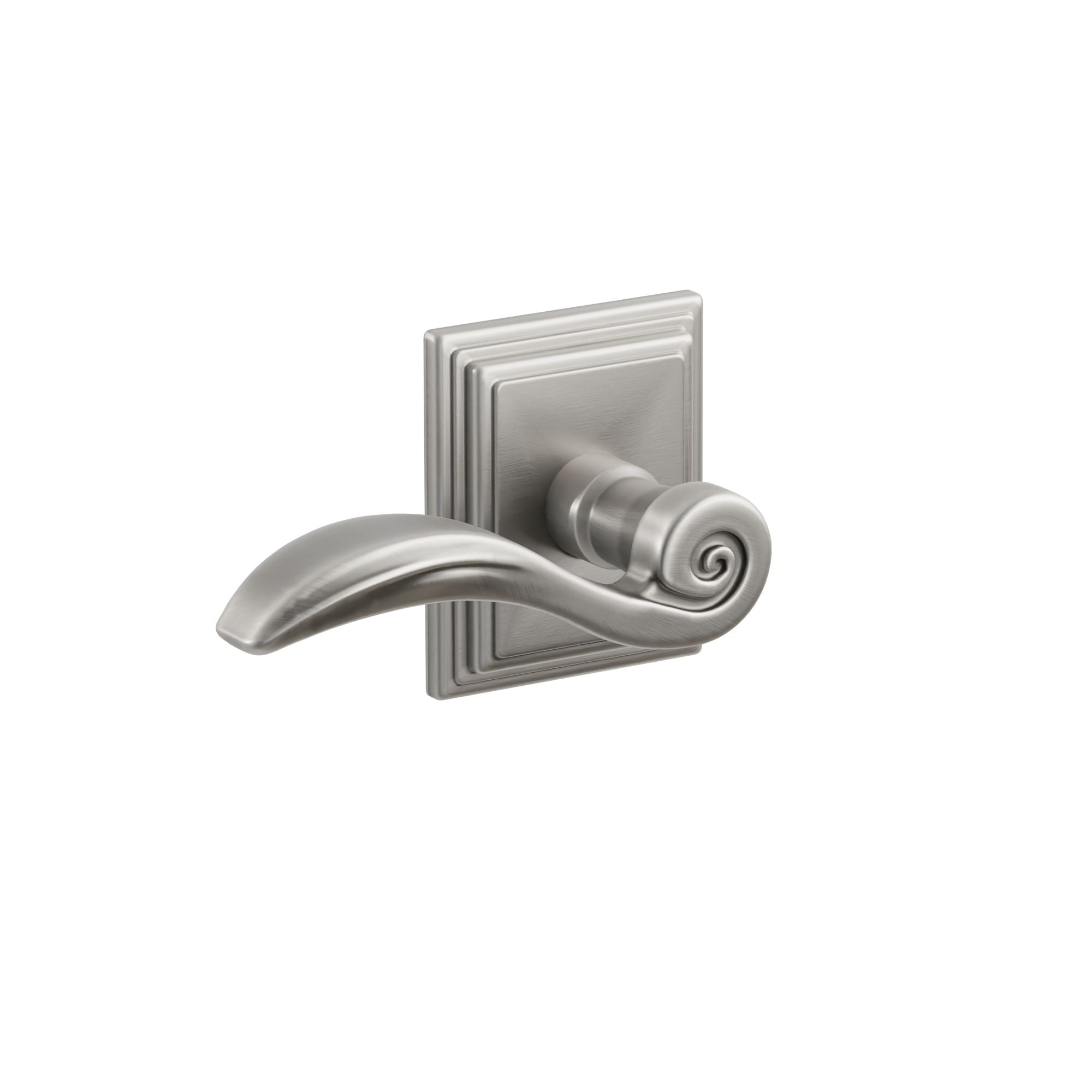 Emtek Concealed Fastener Elan Lever Set With Wilshire Rosette