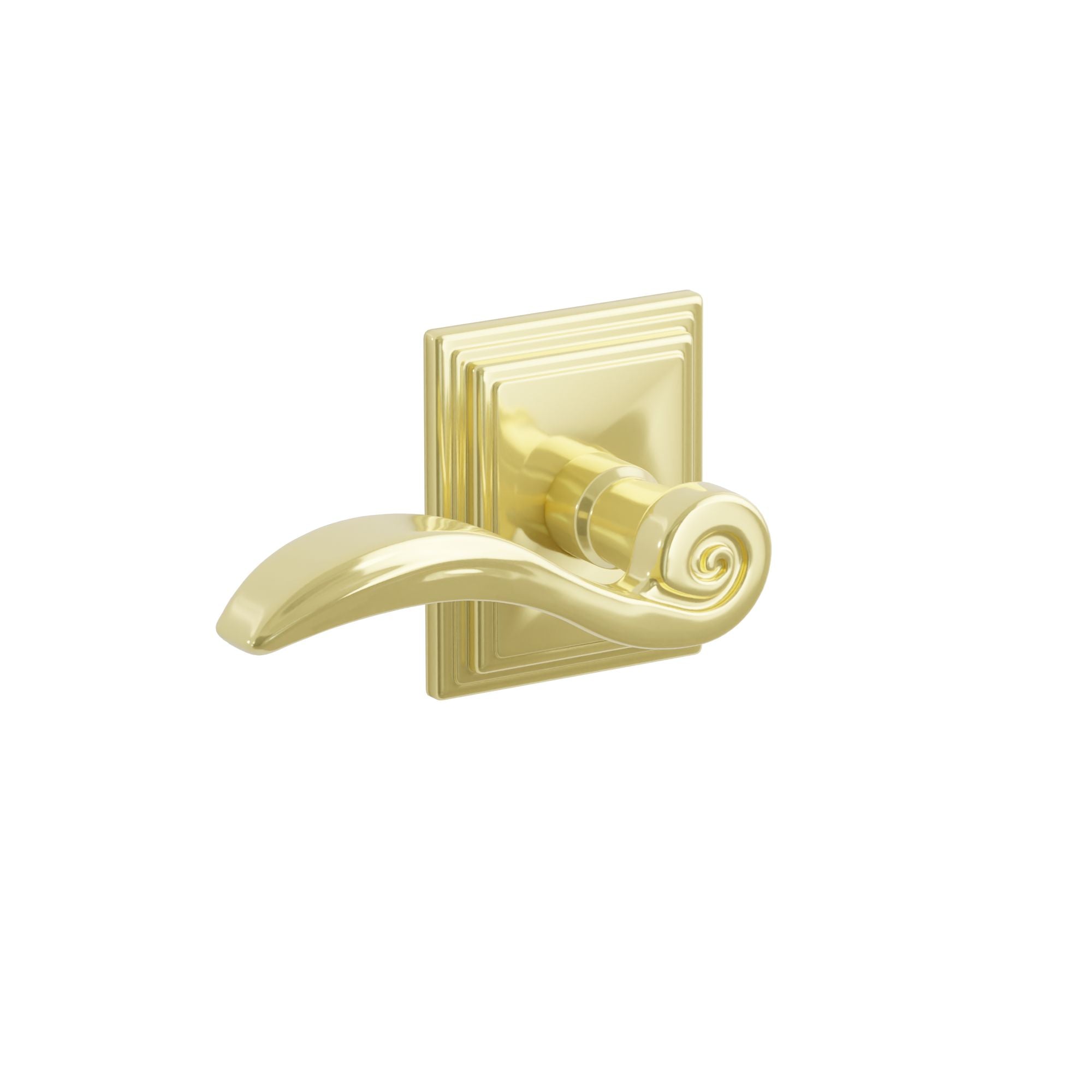 Emtek Concealed Fastener Elan Lever Set With Wilshire Rosette