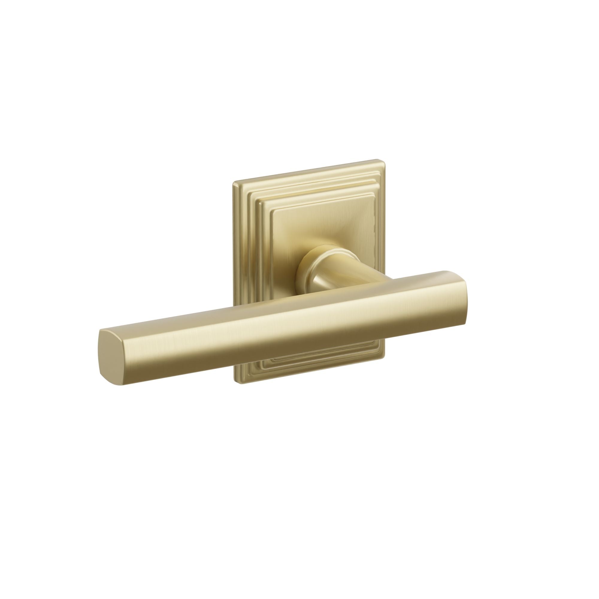 Emtek Freestone Lever Set with Wilshire Rosette