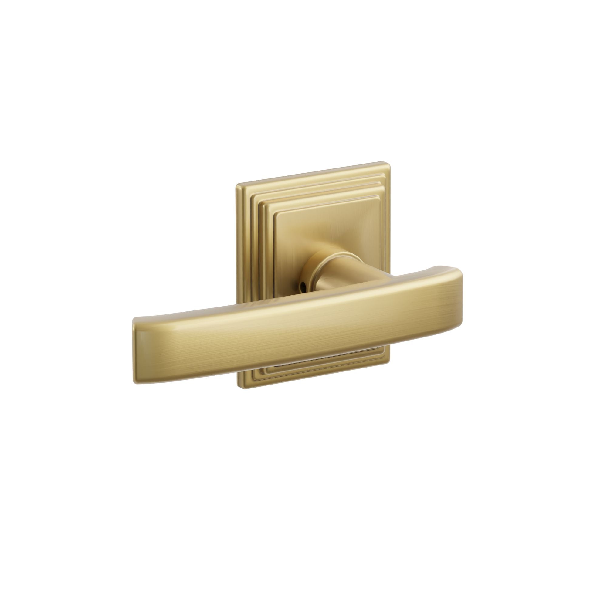 Emtek Concealed Fastener Geneva Lever Set With Wilshire Rosette