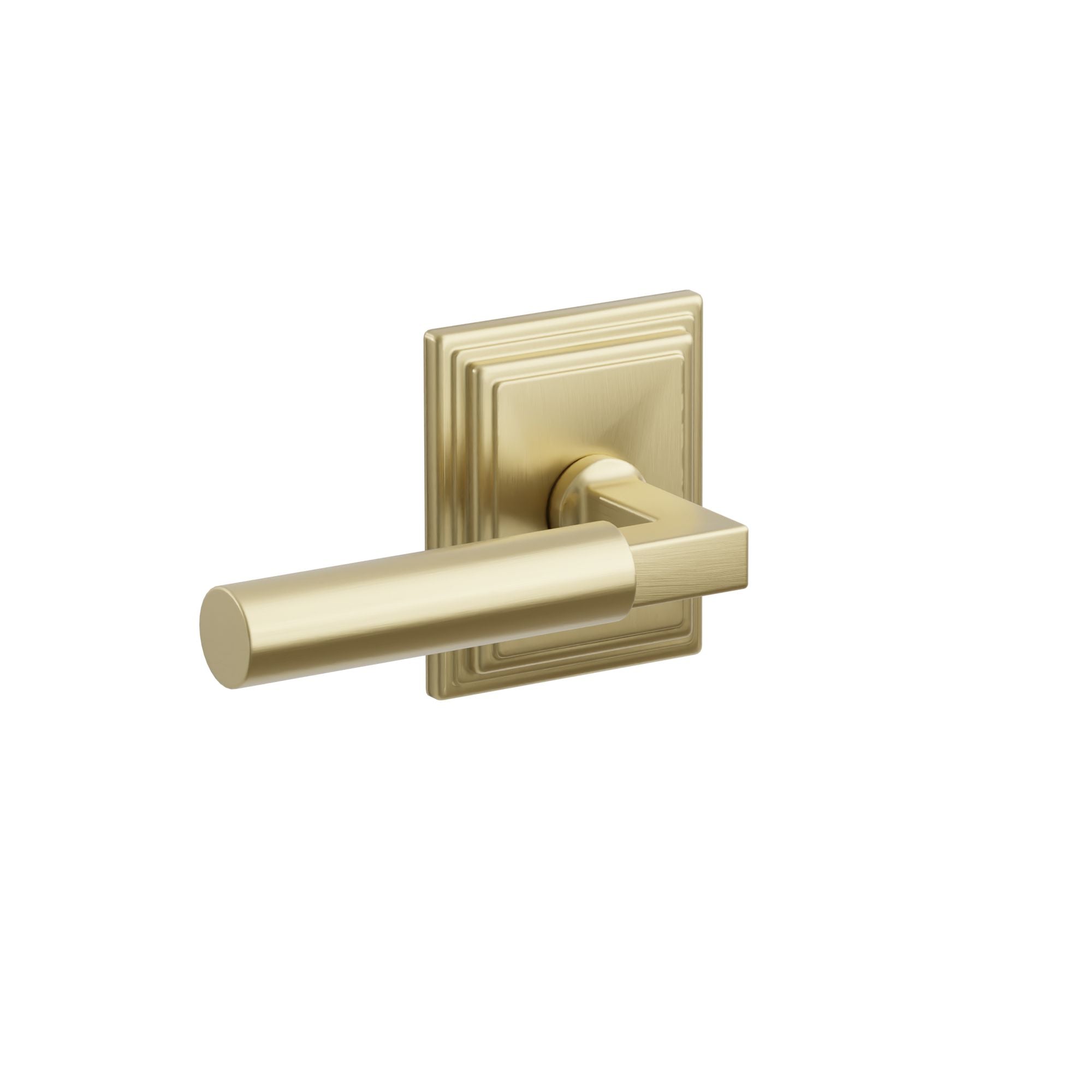 Emtek Hercules Lever Set with Wilshire Rosette