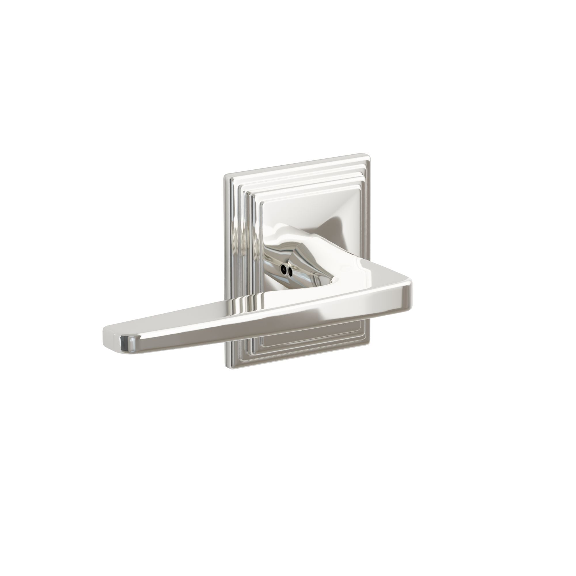 Emtek Concealed Fastener Hermes Lever Set With Wilshire Rosette