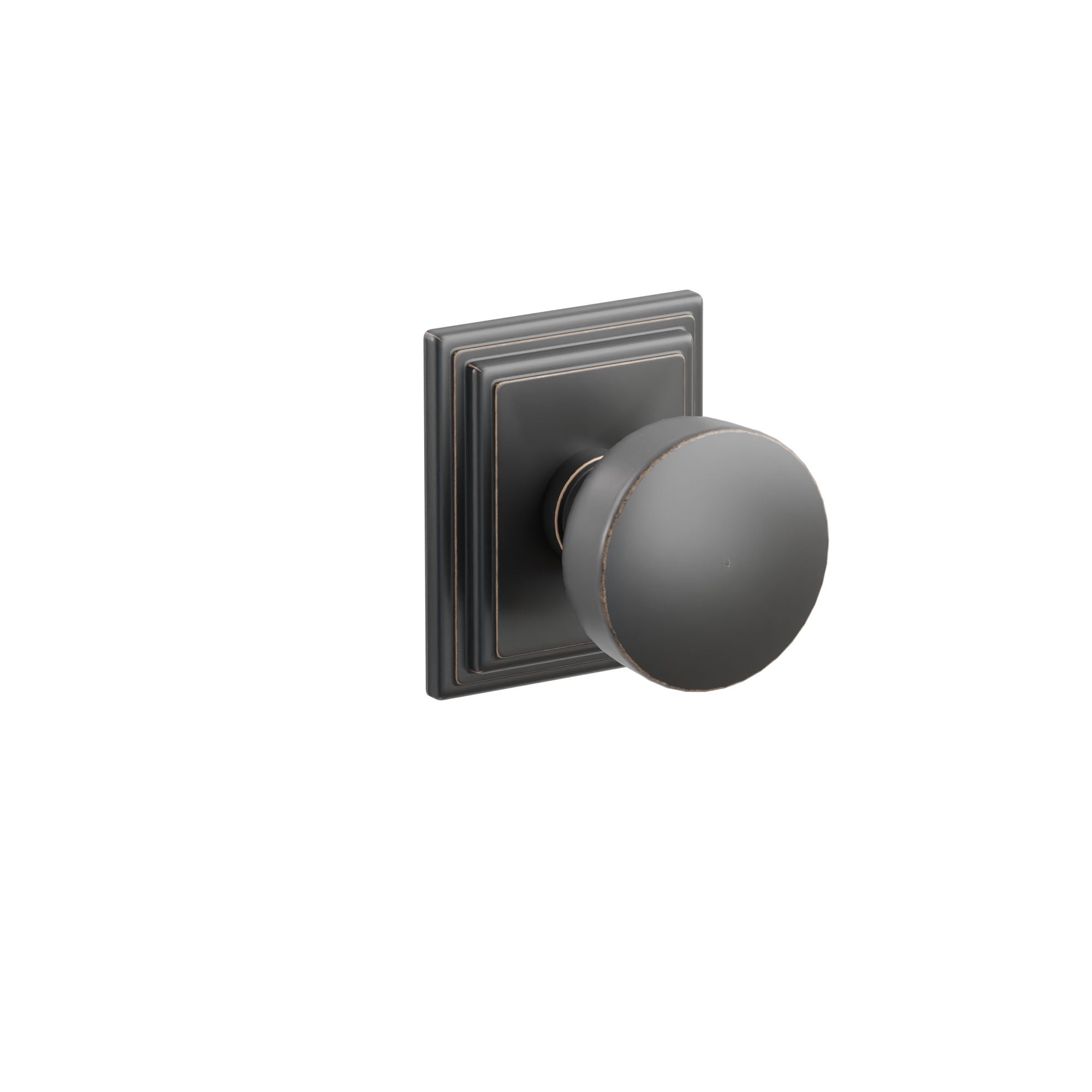 Emtek Laurent Knob Set with Wilshire Rosette