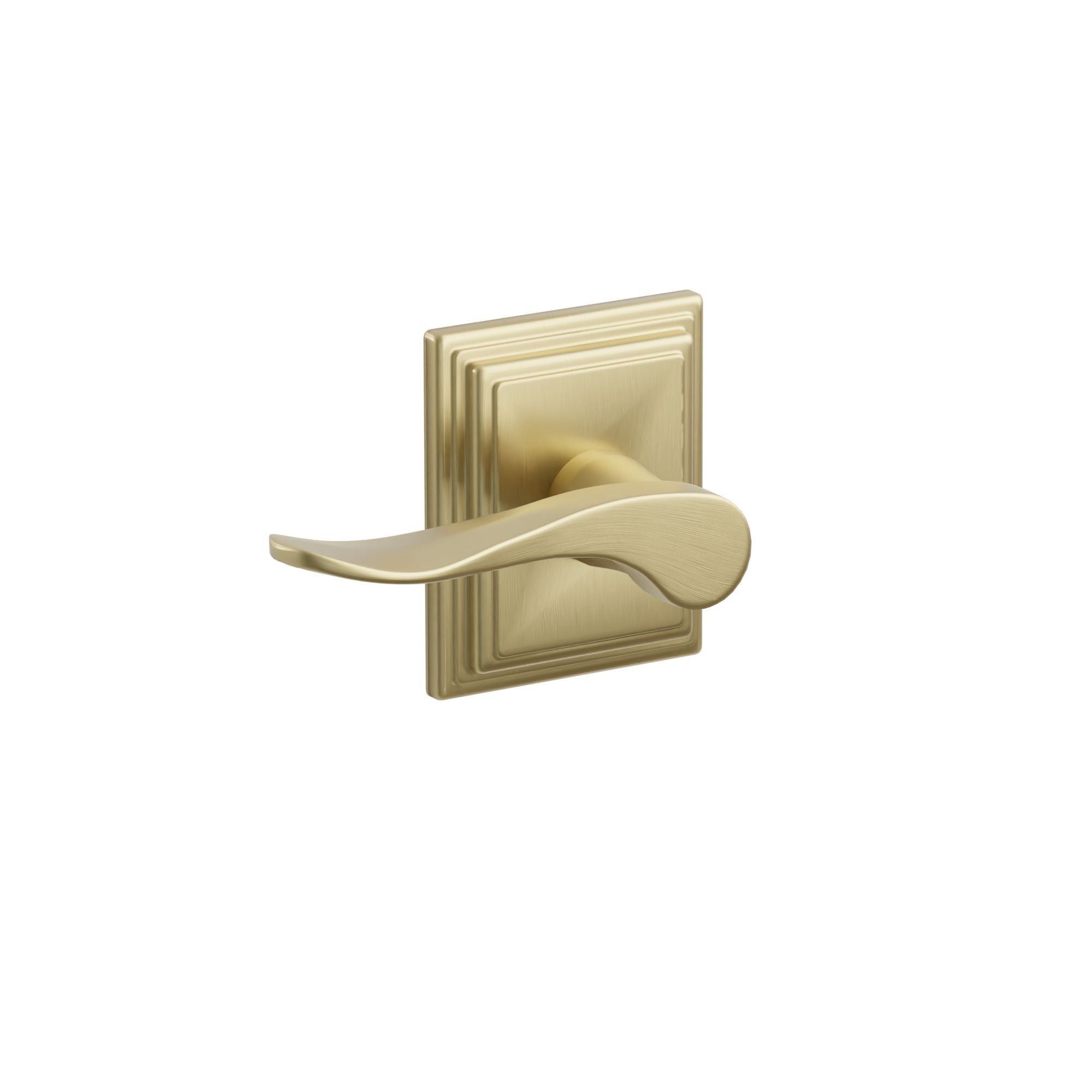 Emtek Hammered Lever Set with Wilshire Rosette