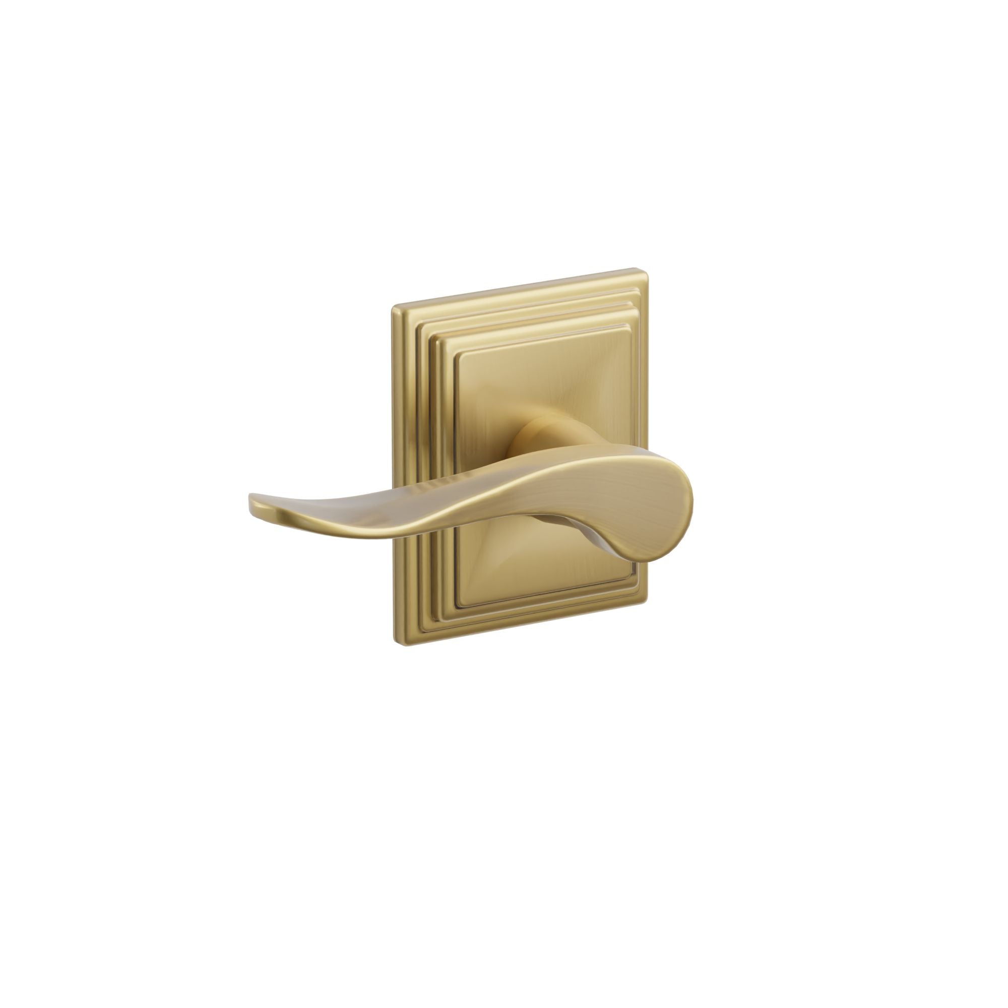 Emtek Hammered Lever Set with Wilshire Rosette