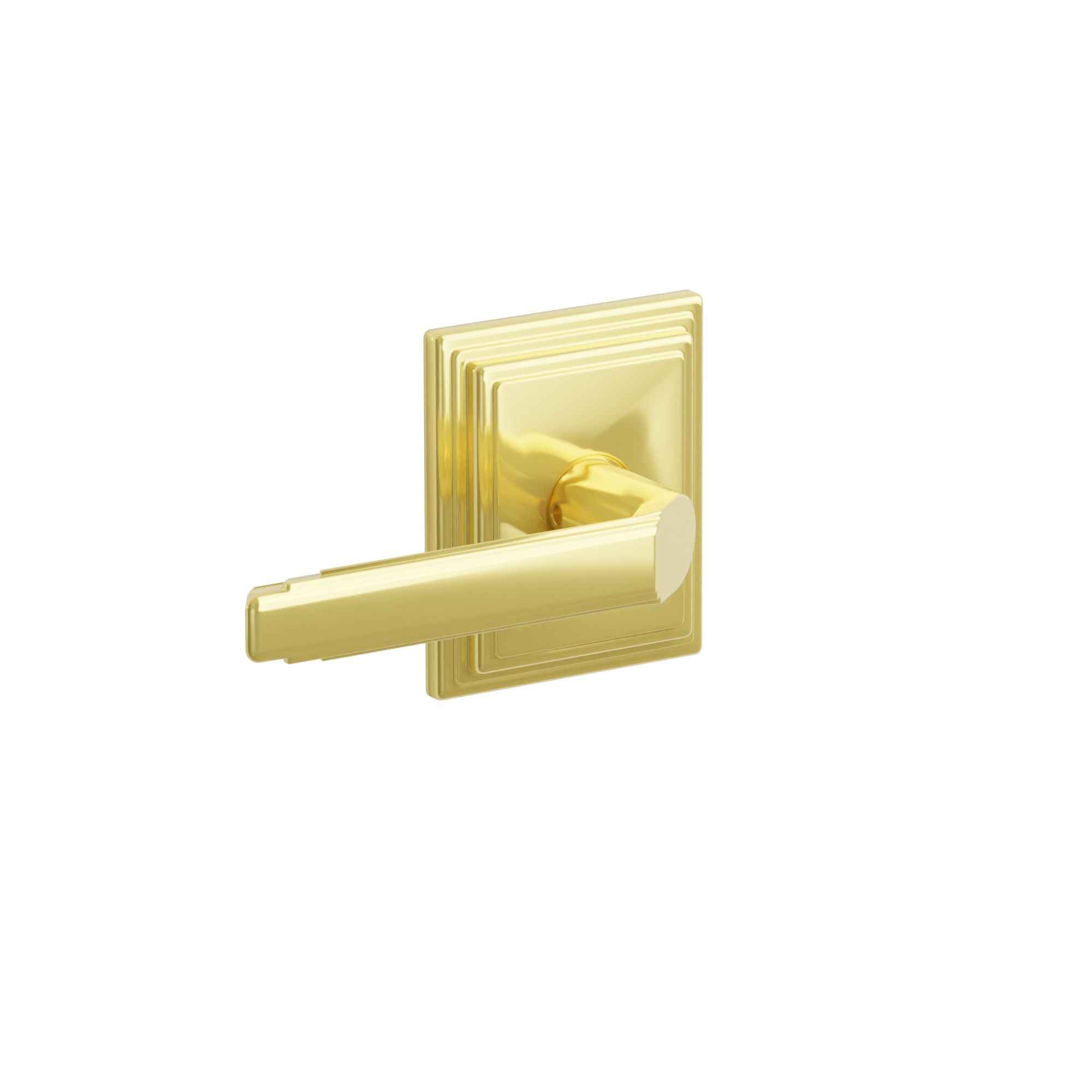 Emtek Concealed Fastener Milano Lever Set with Wilshire Rosette