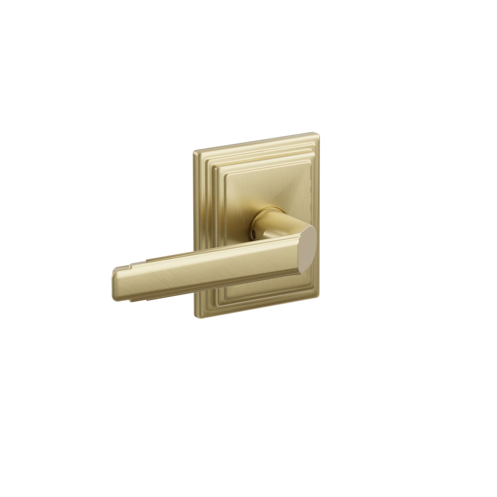 Emtek Concealed Fastener Milano Lever Set with Wilshire Rosette