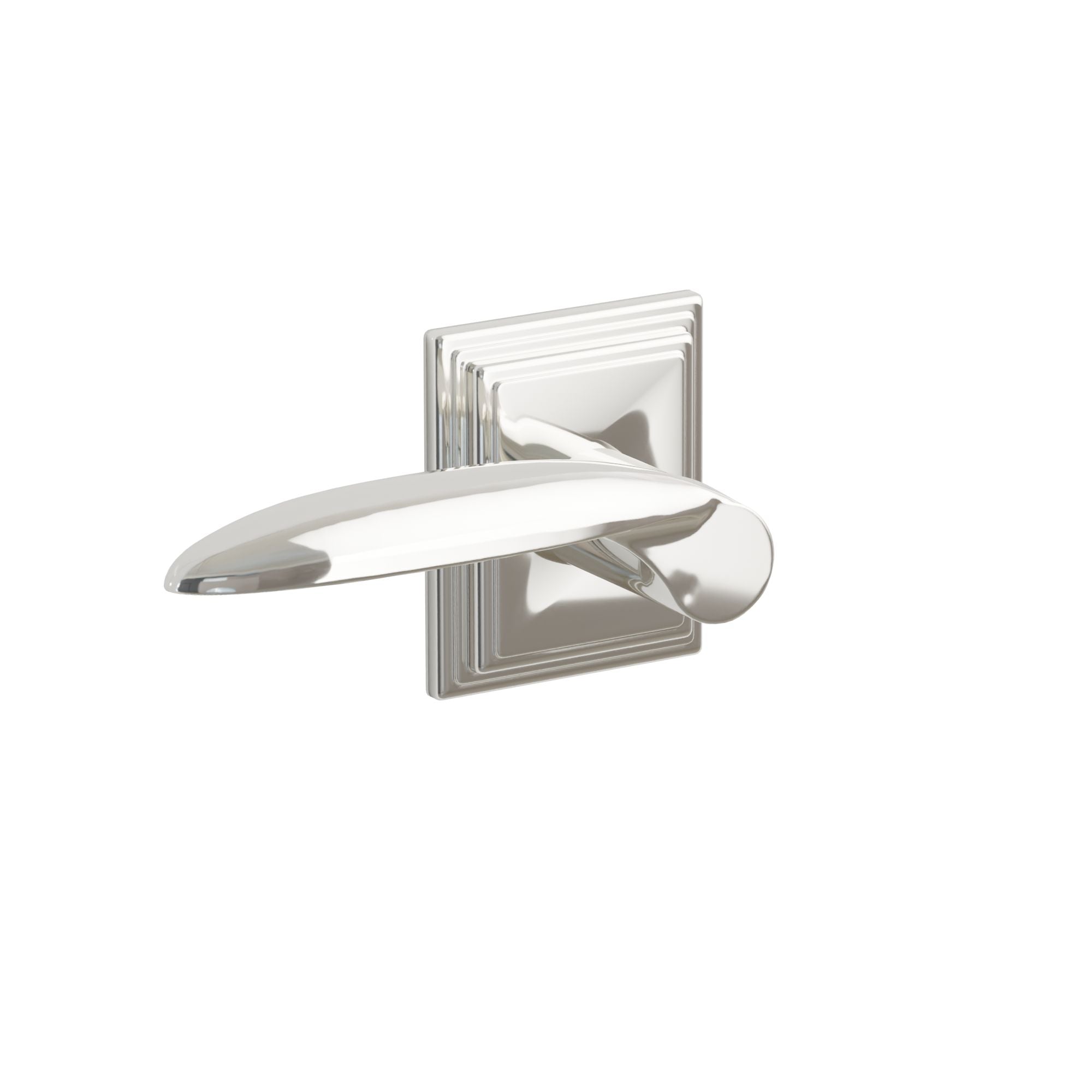 Emtek Concealed Fastener Mercury Lever Set With Wilshire Rosette