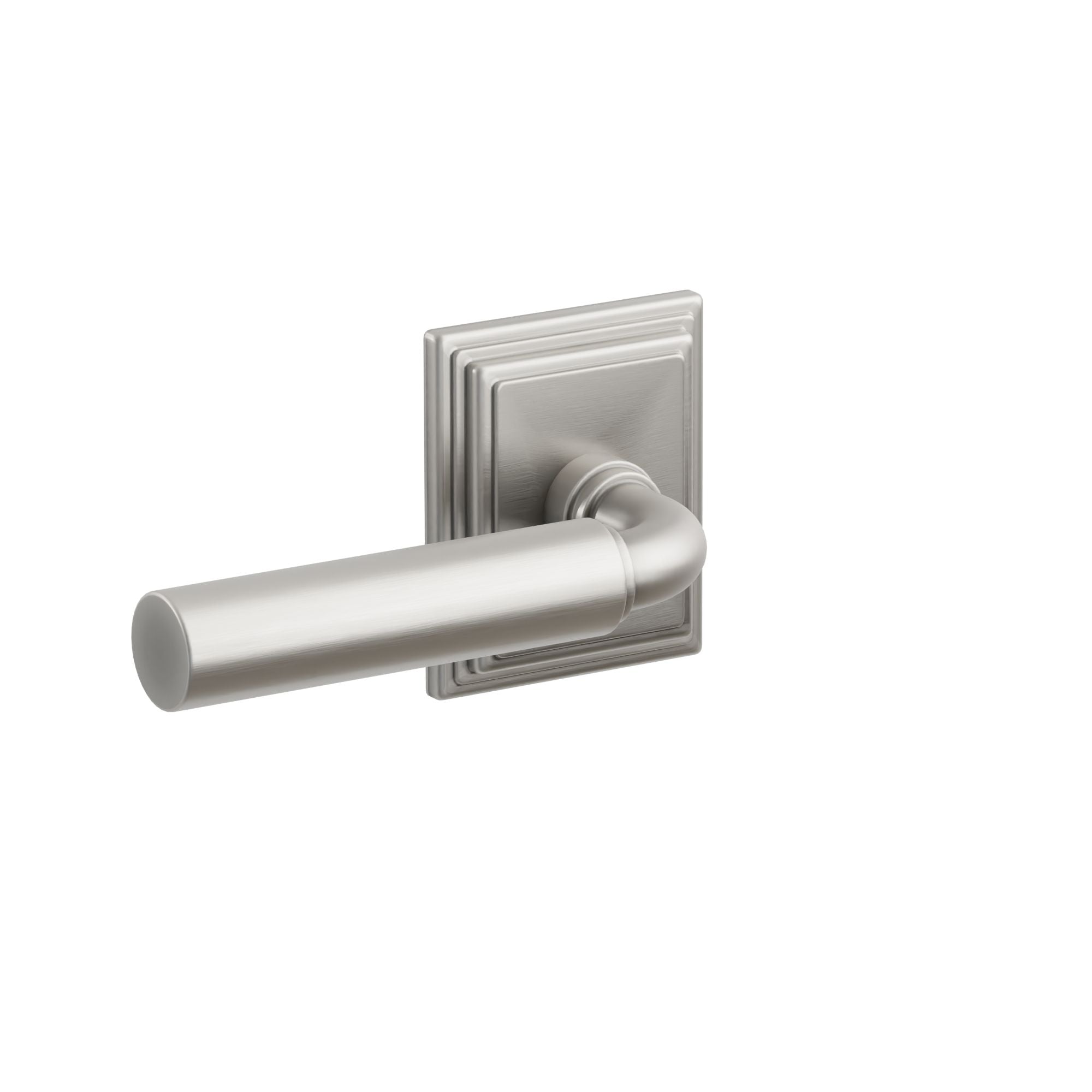 Emtek Concealed Fastener Manning Lever Set With Wilshire Rosette