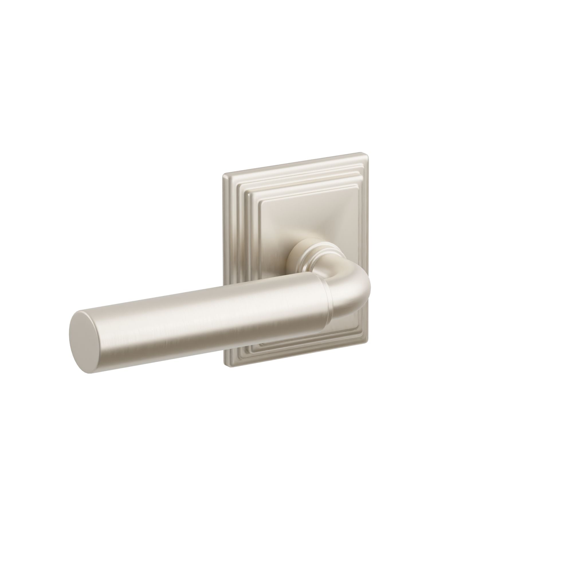 Emtek Concealed Fastener Manning Lever Set With Wilshire Rosette