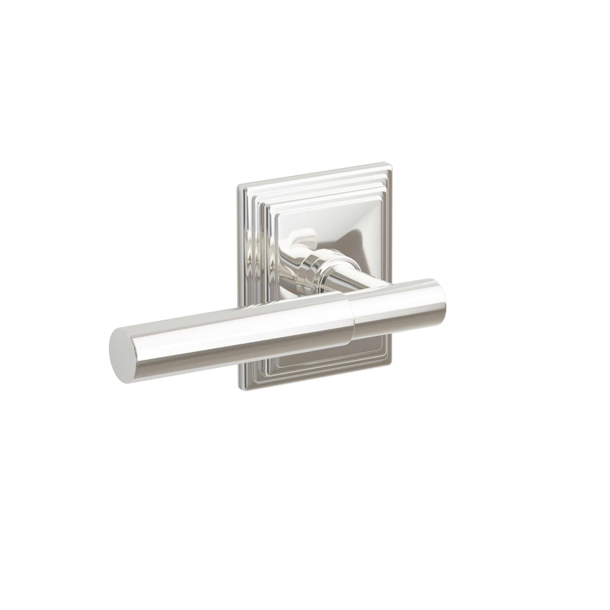 Emtek Concealed Fastener Myles Lever Set With Wilshire Rosette