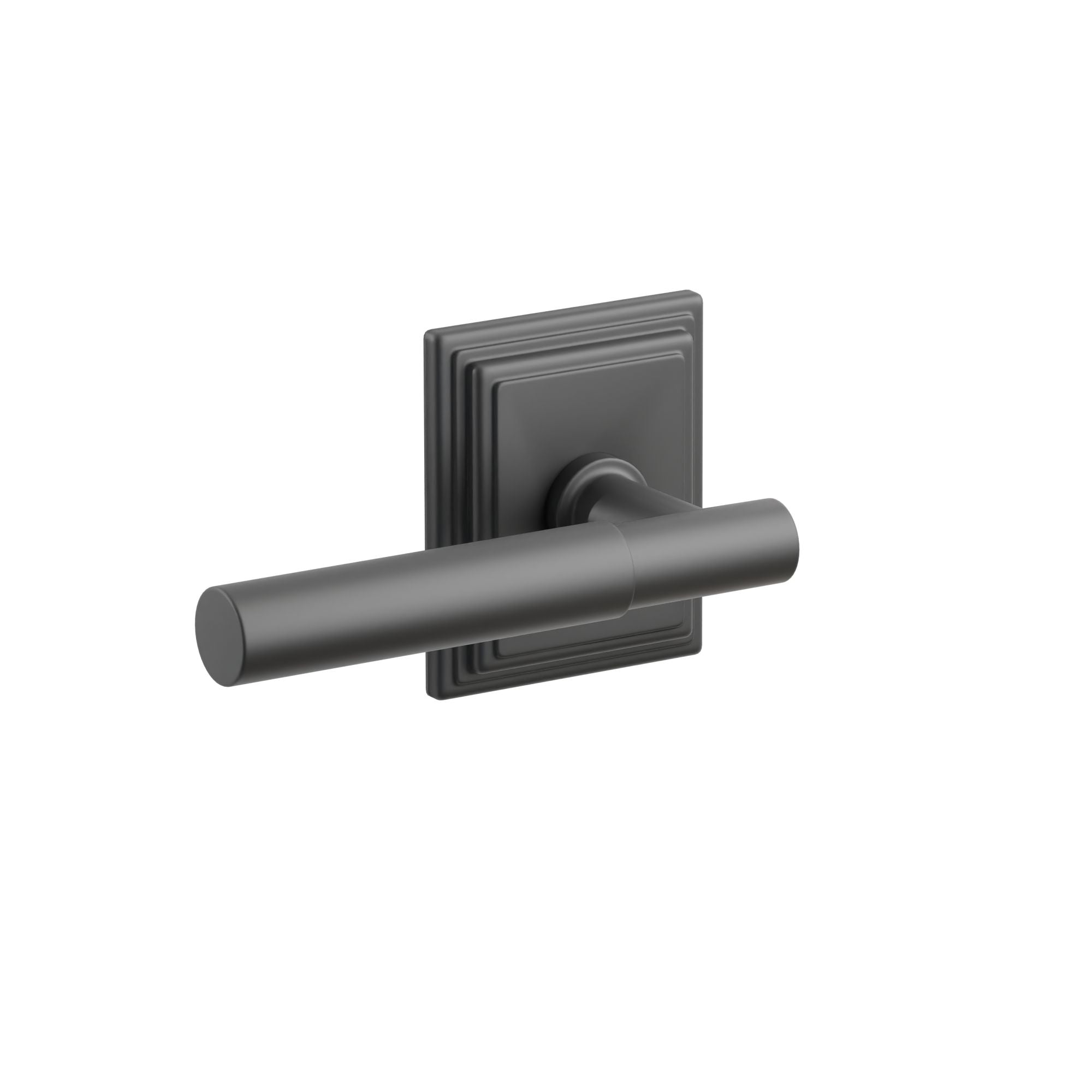 Emtek Concealed Fastener Myles Lever Set With Wilshire Rosette