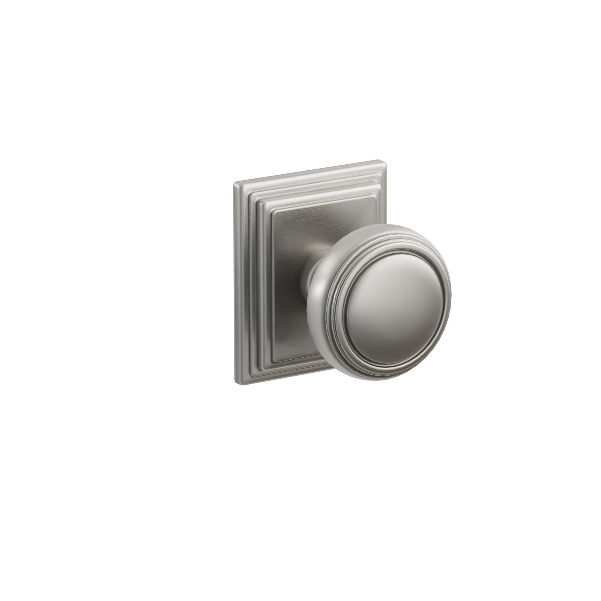 Emtek Concealed Fastener Norwich Knob Set With Wilshire Rosette