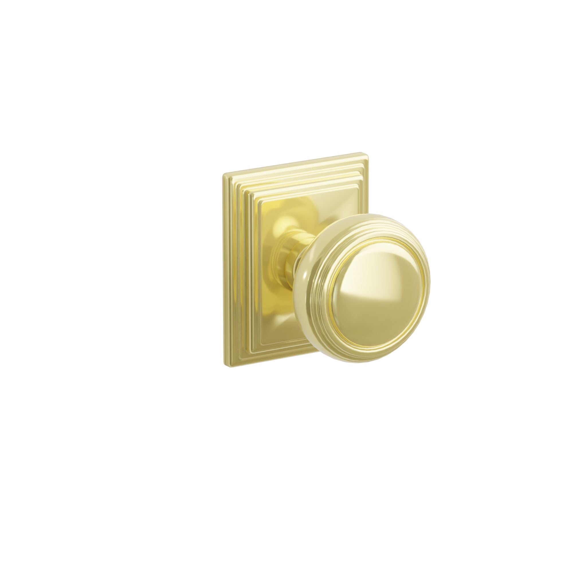 Emtek Concealed Fastener Norwich Knob Set With Wilshire Rosette